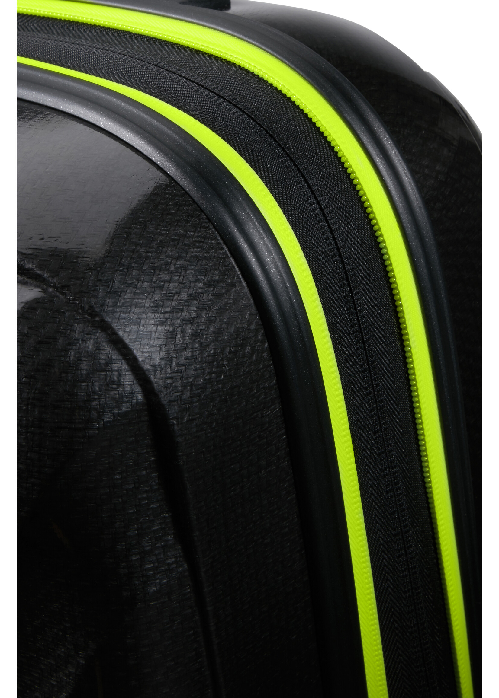 SAMSONITE C-LITE SPINNER 55/20 EXP LTD BLACK/LIME