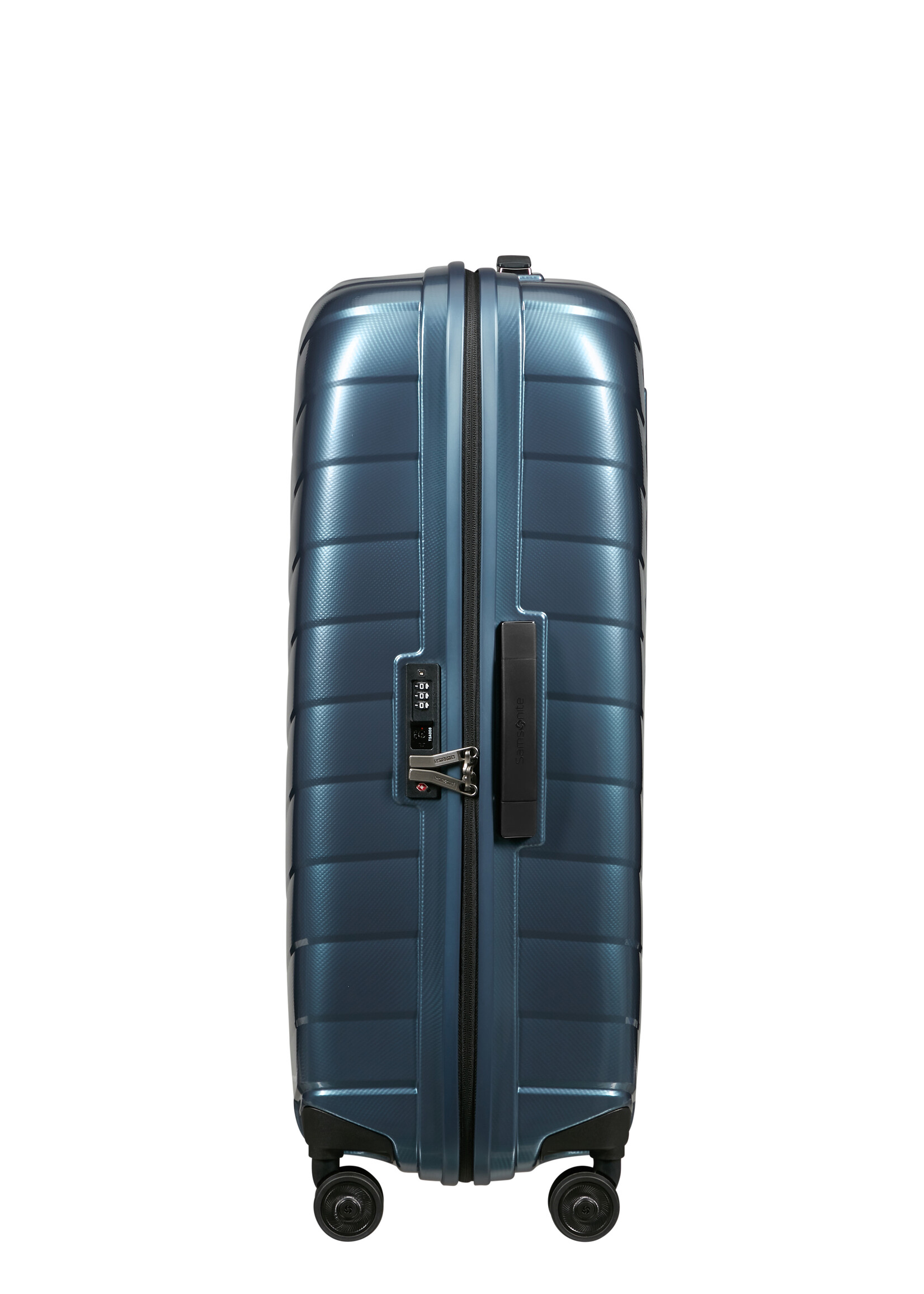 SAMSONITE ATTRIX SPINNER 75 STEEL BLUE