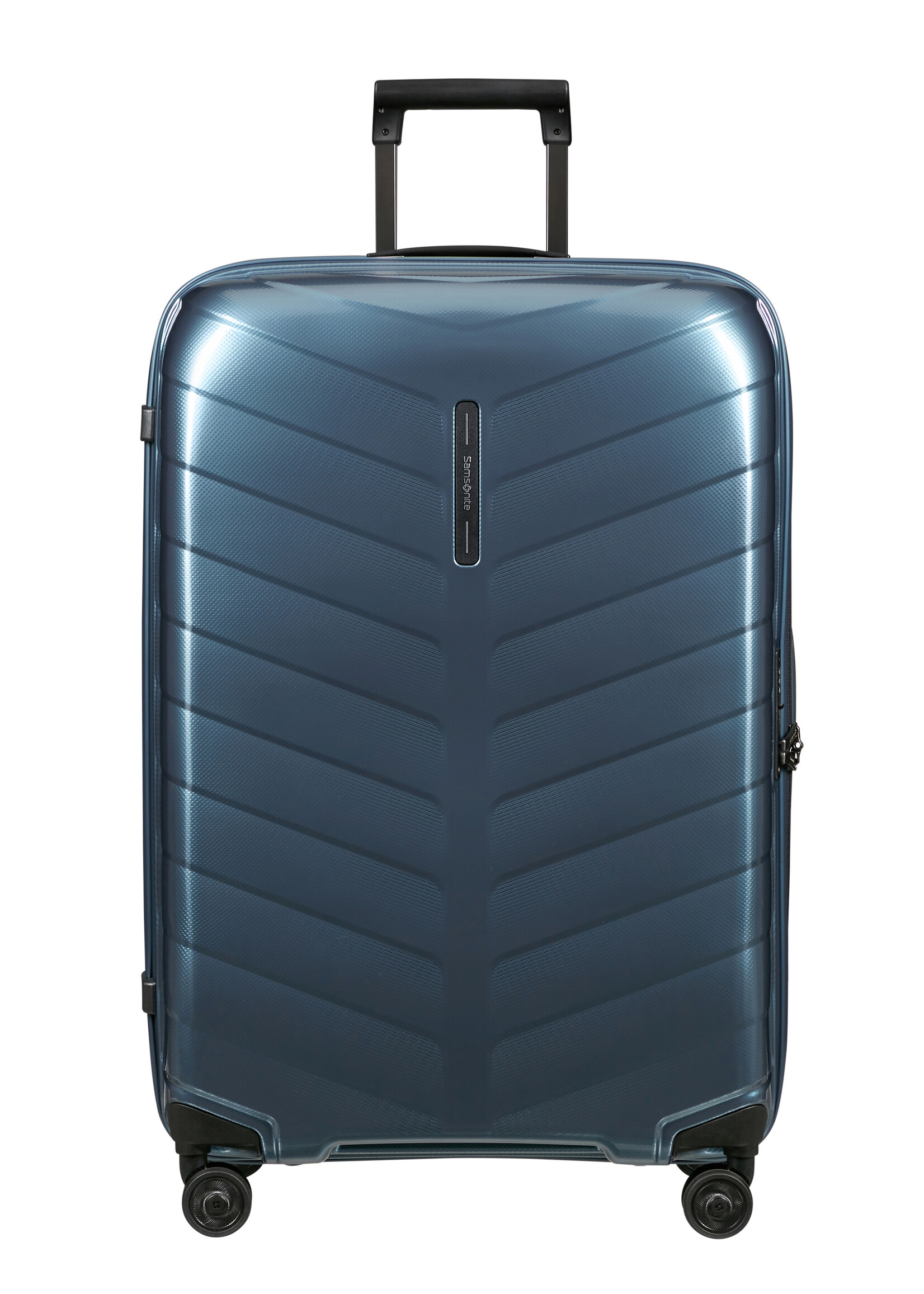 SAMSONITE ATTRIX SPINNER 75 STEEL BLUE
