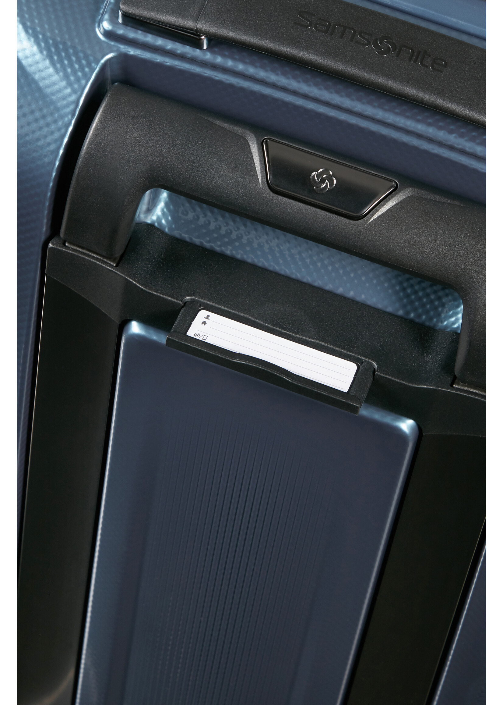 SAMSONITE ATTRIX SPINNER 75 STEEL BLUE