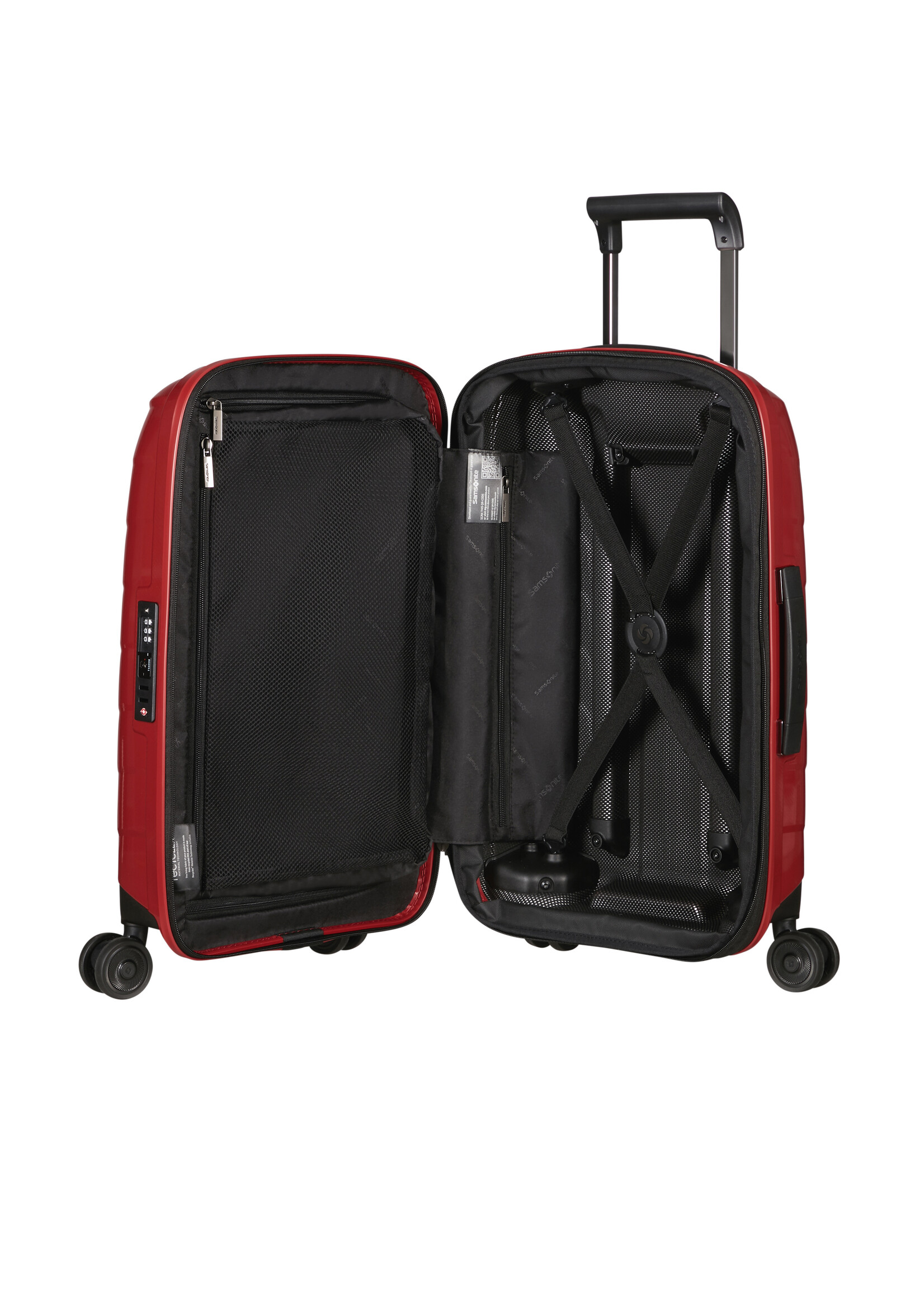 SAMSONITE ATTRIX SPINNER 55/20 EXP RED