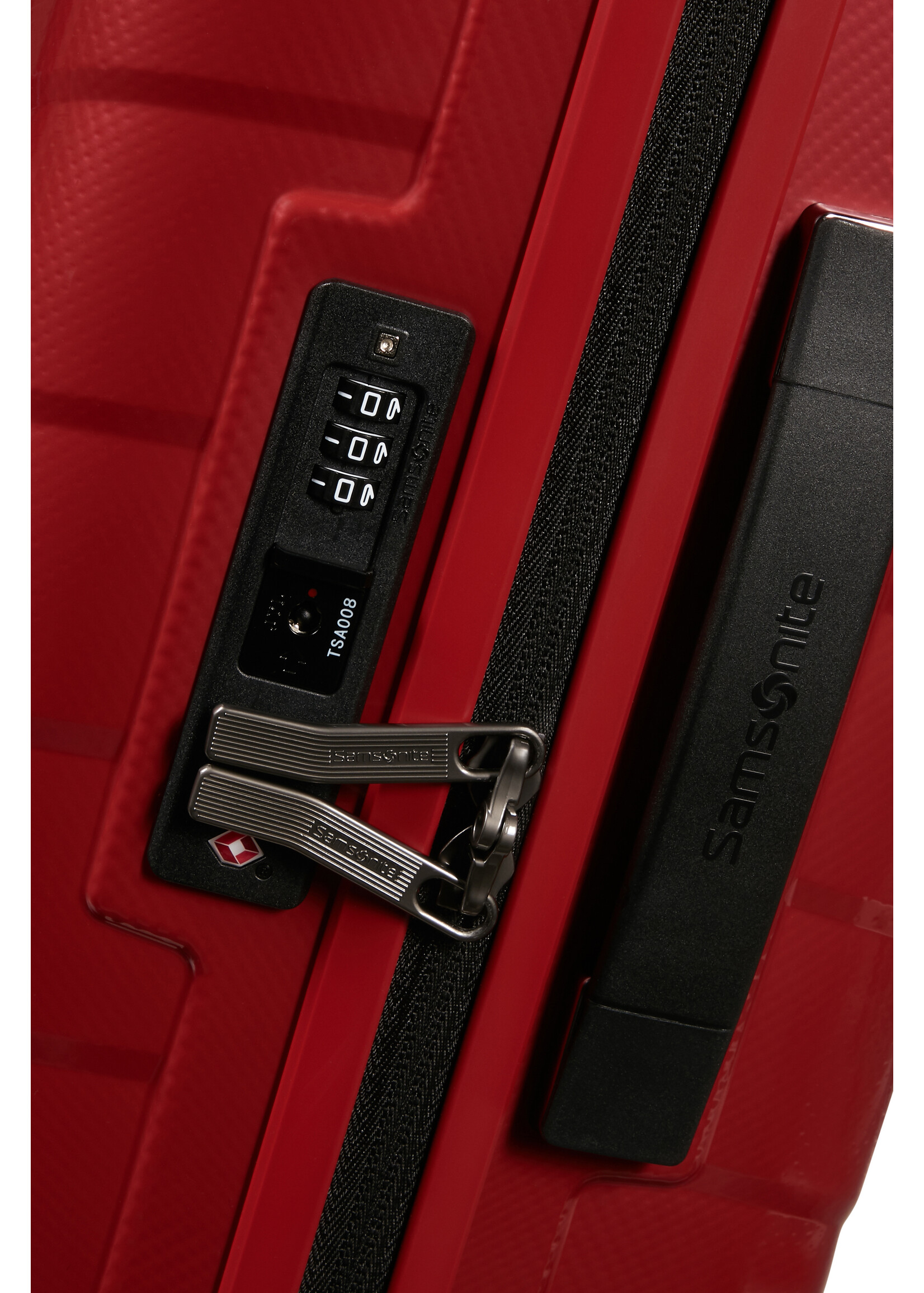 SAMSONITE ATTRIX SPINNER 55/20 EXP RED