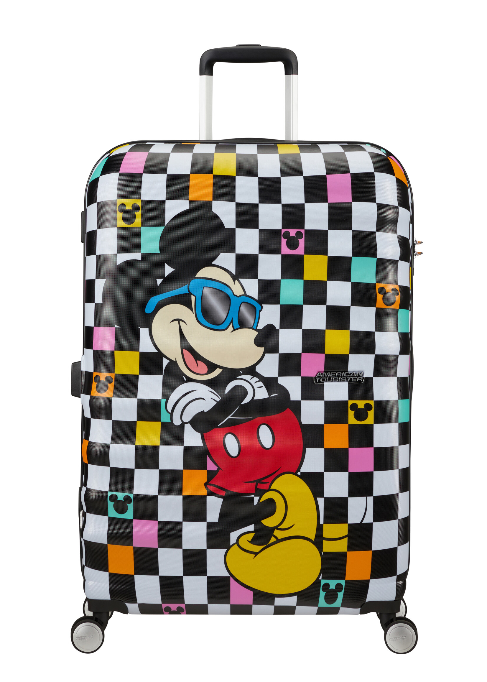 AMERICAN TOURISTER WAVEBREAKER DISNEY SPINNER 77 DISNEY/MICKEY CHECK