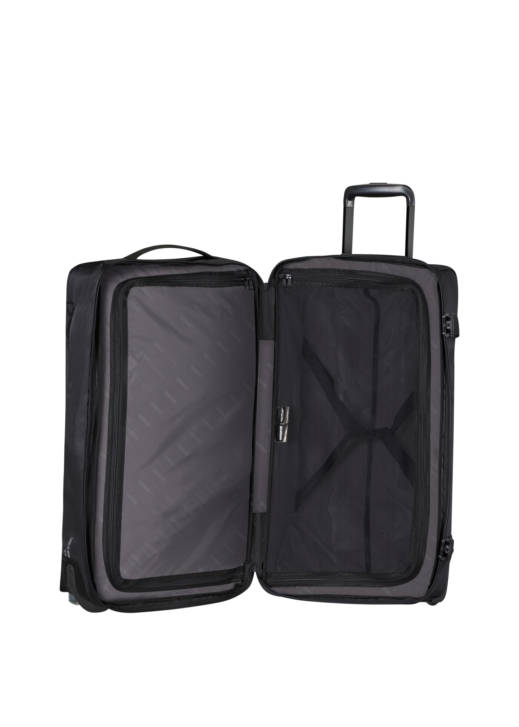 AMERICAN TOURISTER URBAN TRACK DUFFLE WHEELS M ASPHALT BLACK