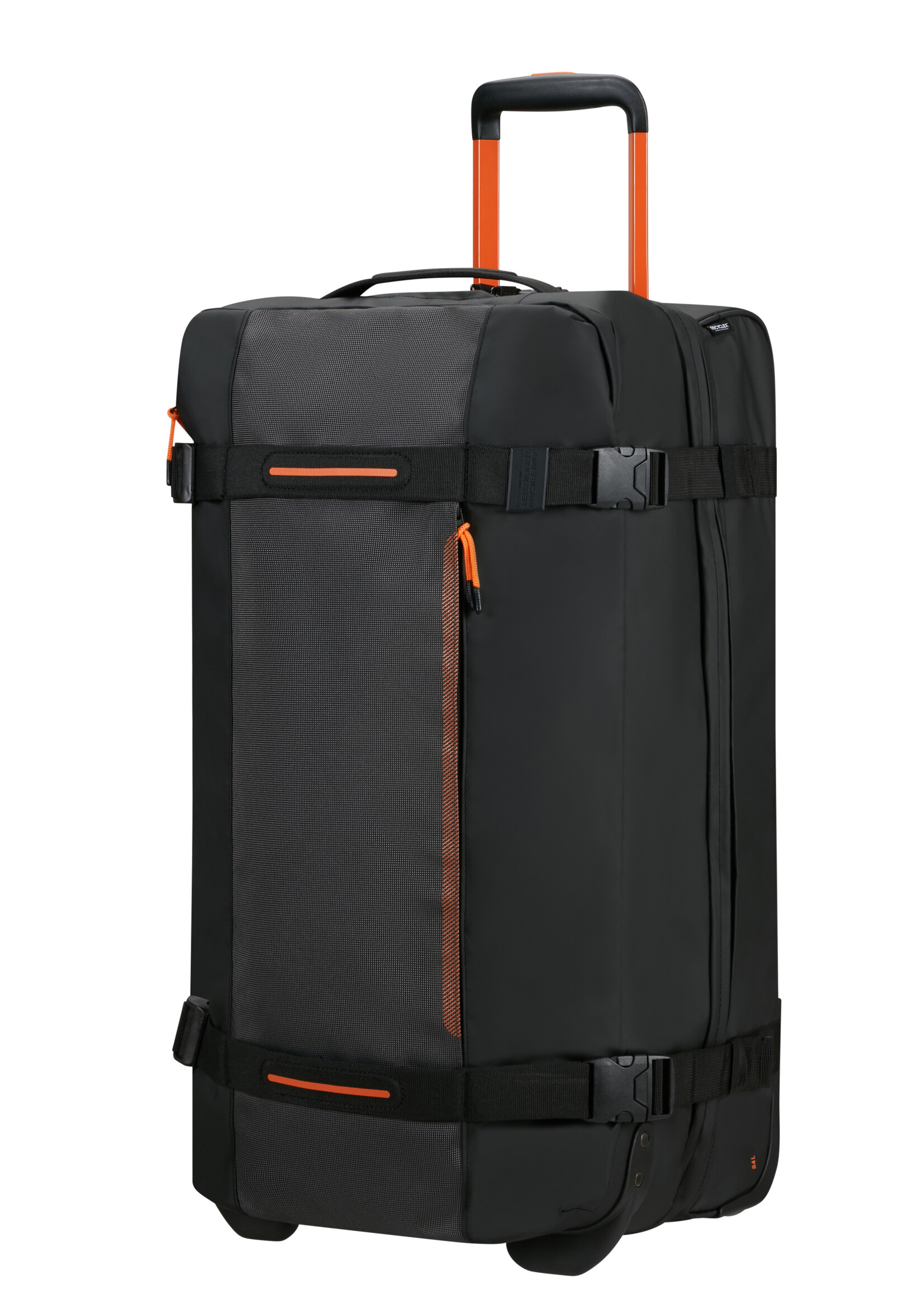 AMERICAN TOURISTER URBAN TRACK DUFFLE WHEELS M LMTD BLACK/ORANGE