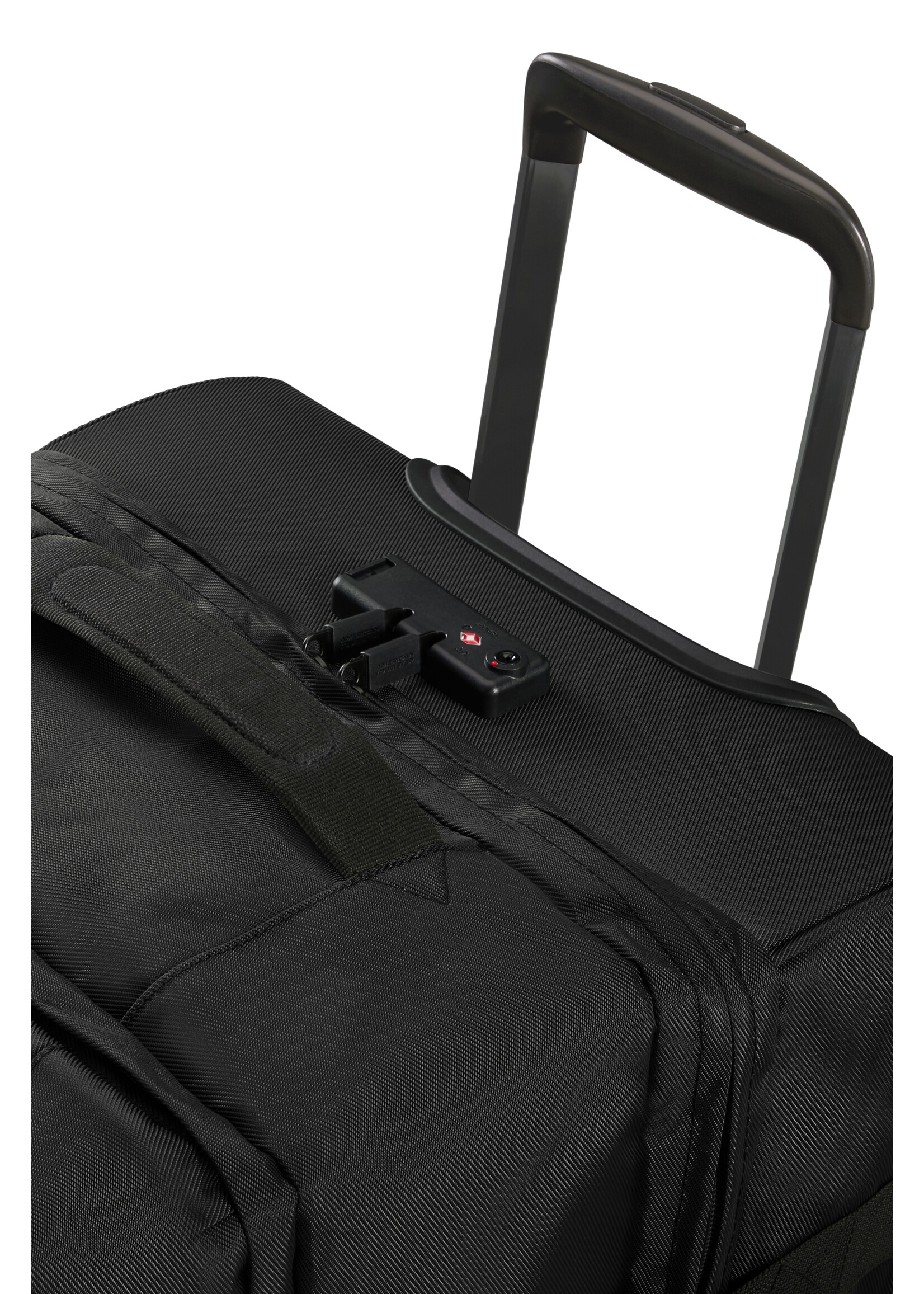 AMERICAN TOURISTER URBAN TRACK DUFFLE WHEELS L ASPHALT BLACK