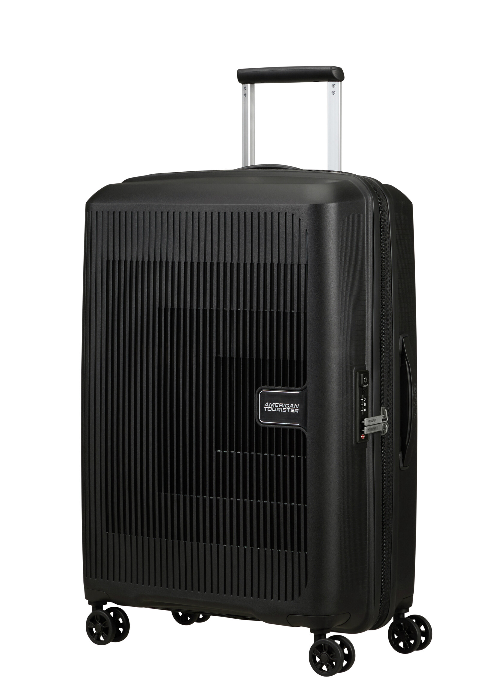 AMERICAN TOURISTER AEROSTEP SPINNER 67 EXP BLACK