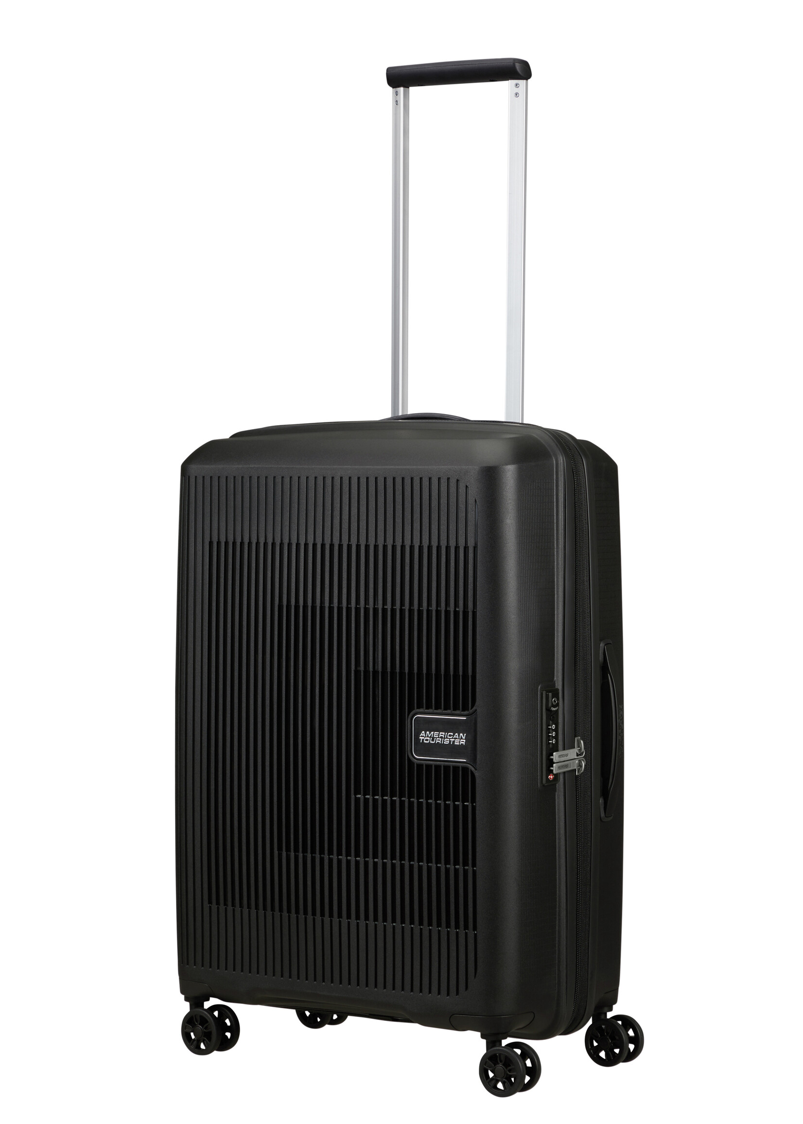 AMERICAN TOURISTER AEROSTEP SPINNER 67 EXP BLACK