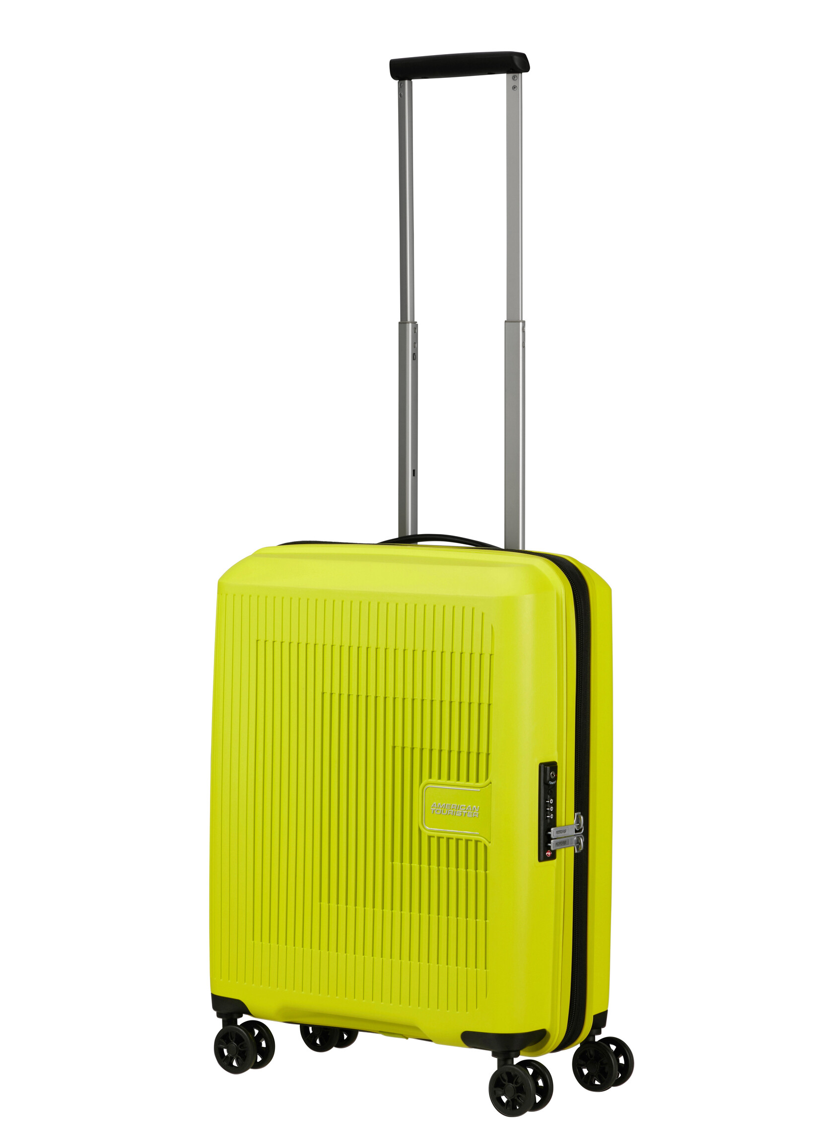 AMERICAN TOURISTER AEROSTEP SPINNER 55 EXP LIGHT LIME