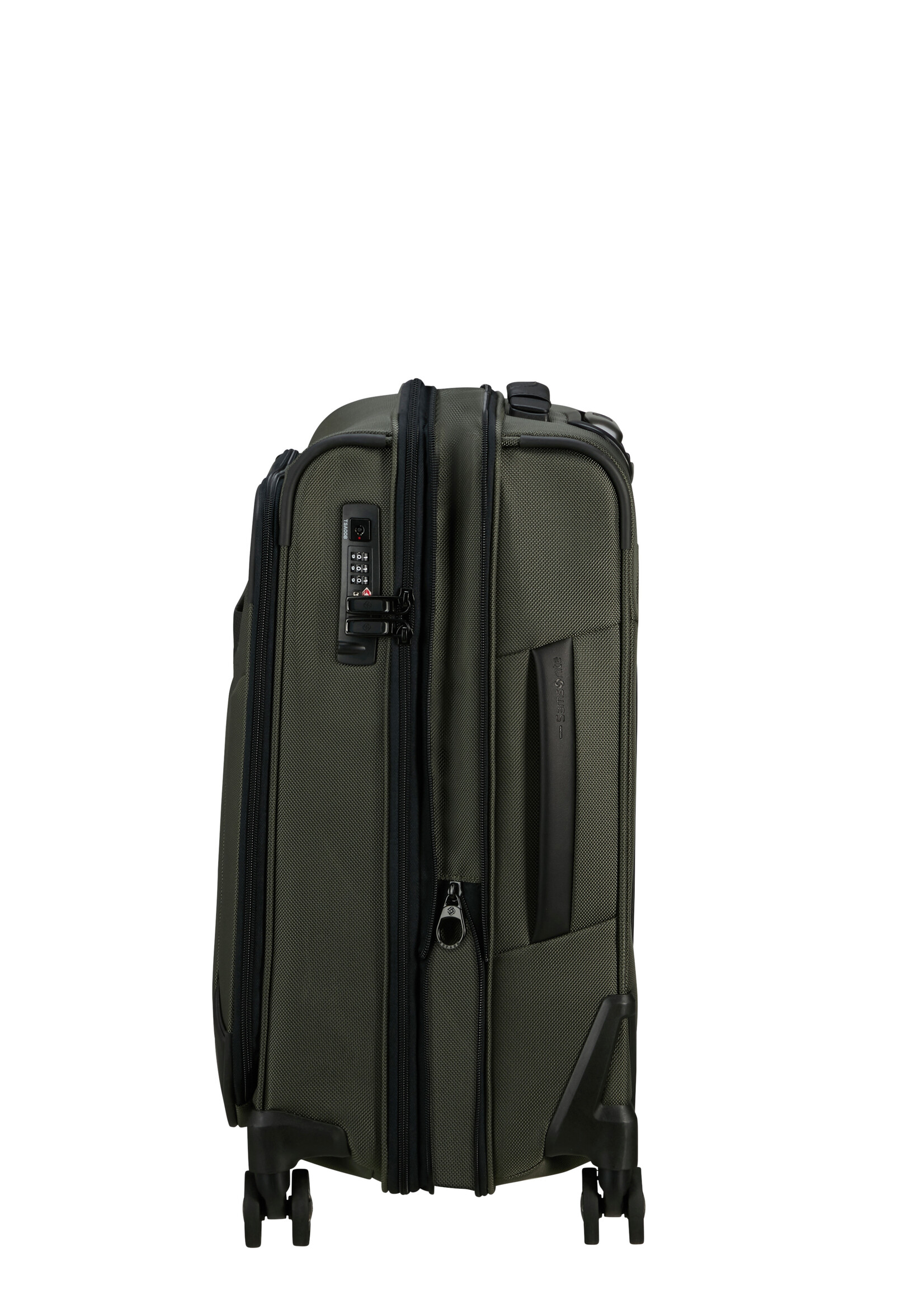 SAMSONITE PRO-DLX 6 SPINNER 55 EXP GREEN