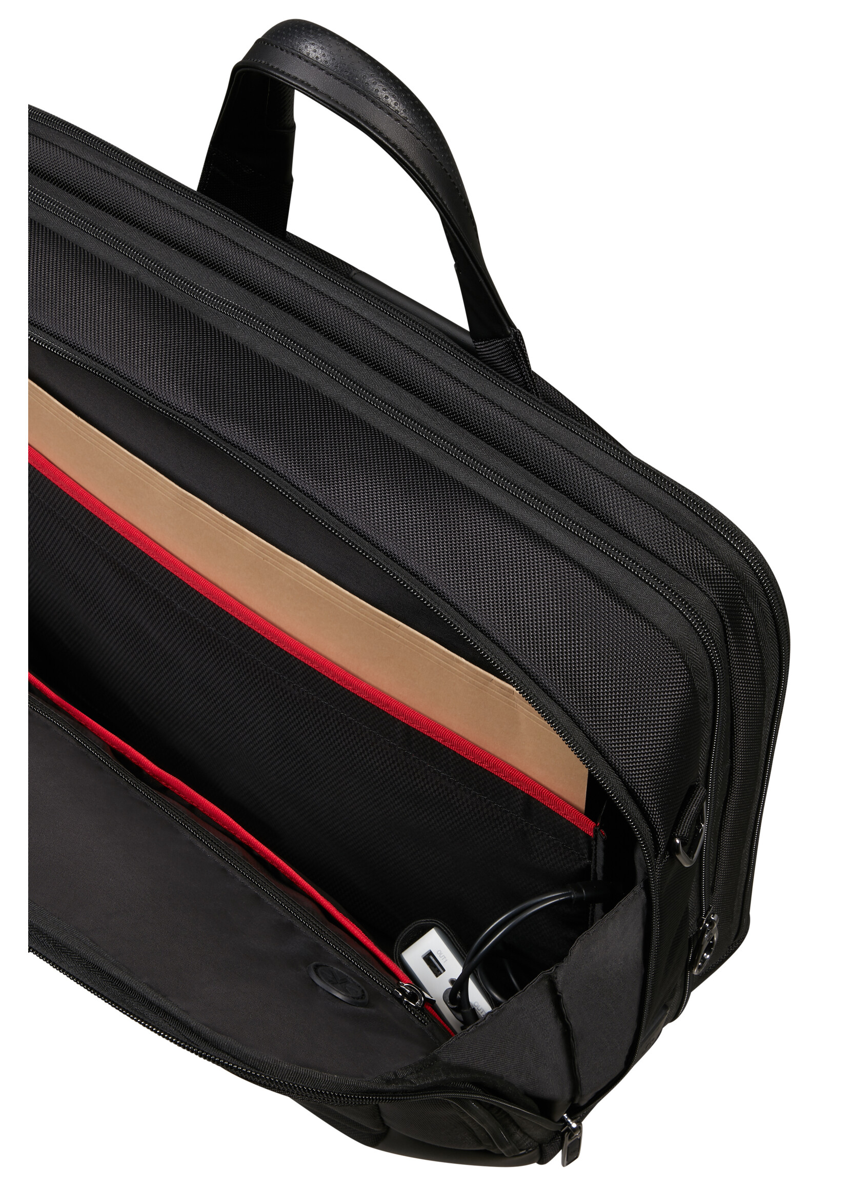 SAMSONITE PRO-DLX 6 BAILHANDLE 17.3" EXP BLACK