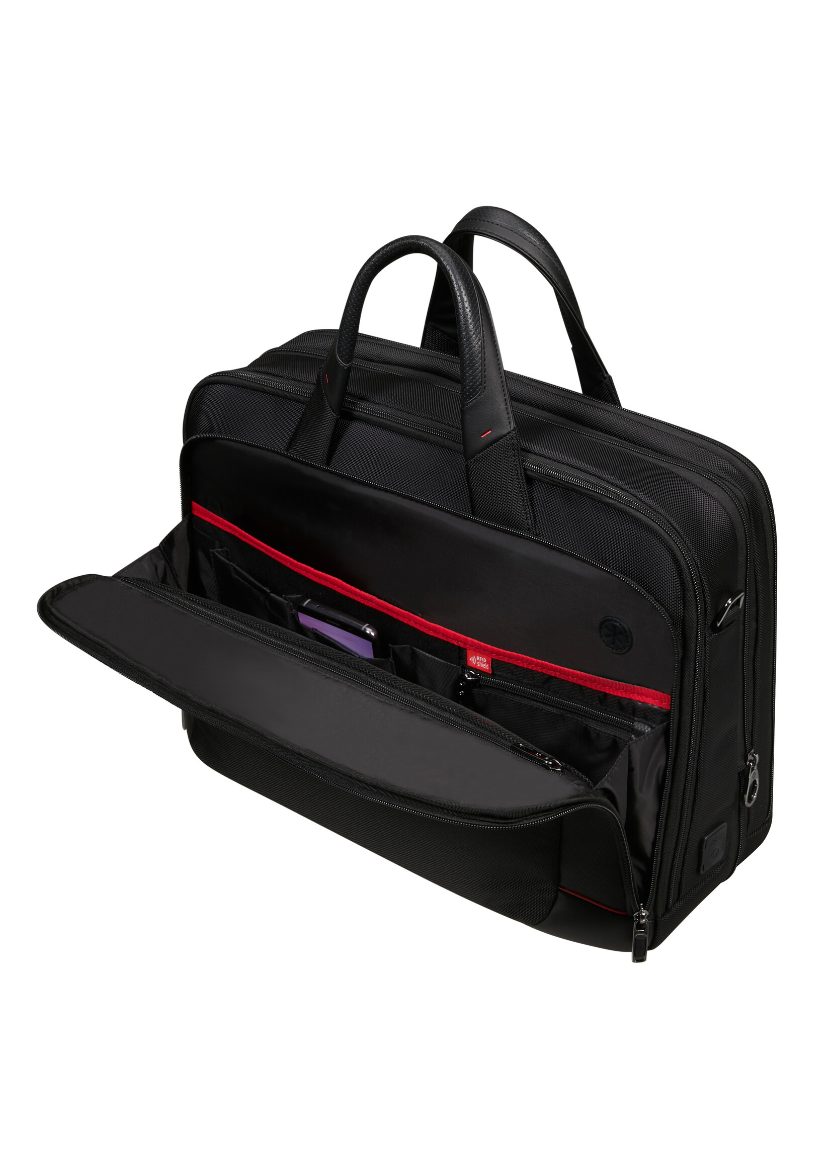 SAMSONITE PRO-DLX 6 BAILHANDLE 17.3" EXP BLACK