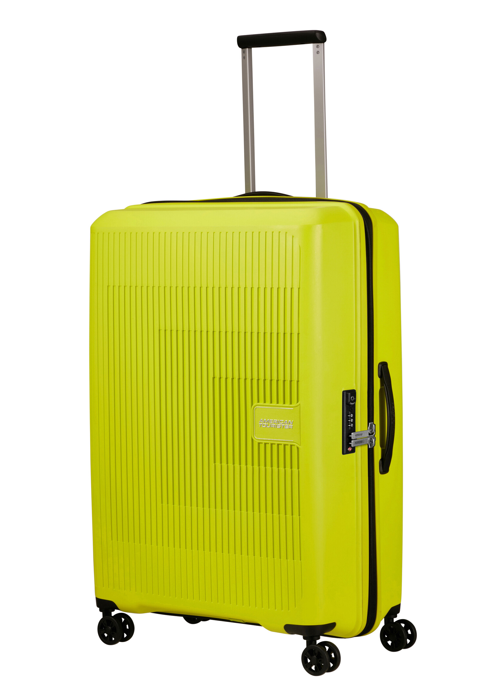 AMERICAN TOURISTER AEROSTEP SPINNER 77 EXP LIGHT LIME