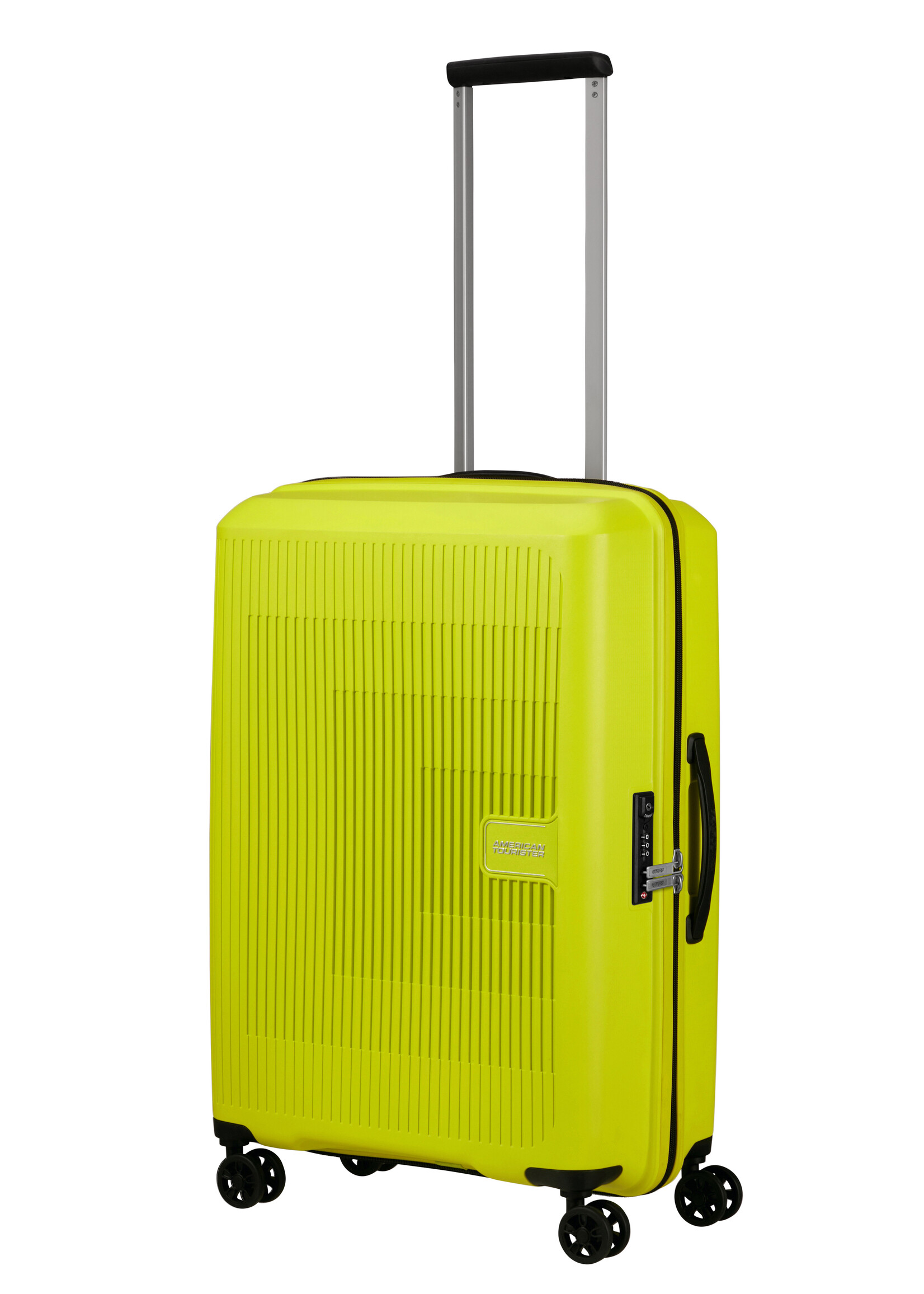 AMERICAN TOURISTER AEROSTEP SPINNER 67 EXP LIGHT LIME