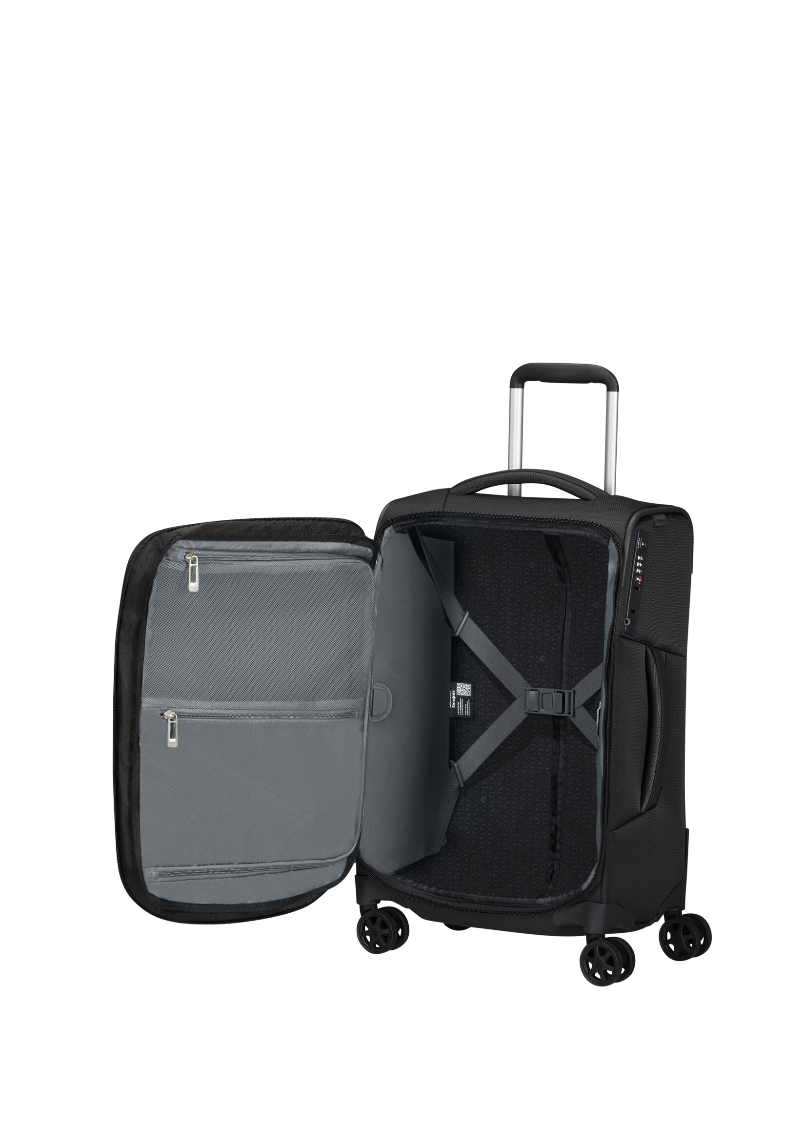 SAMSONITE RESPARK SPINNER 55 L35 EXP OZONE BLACK