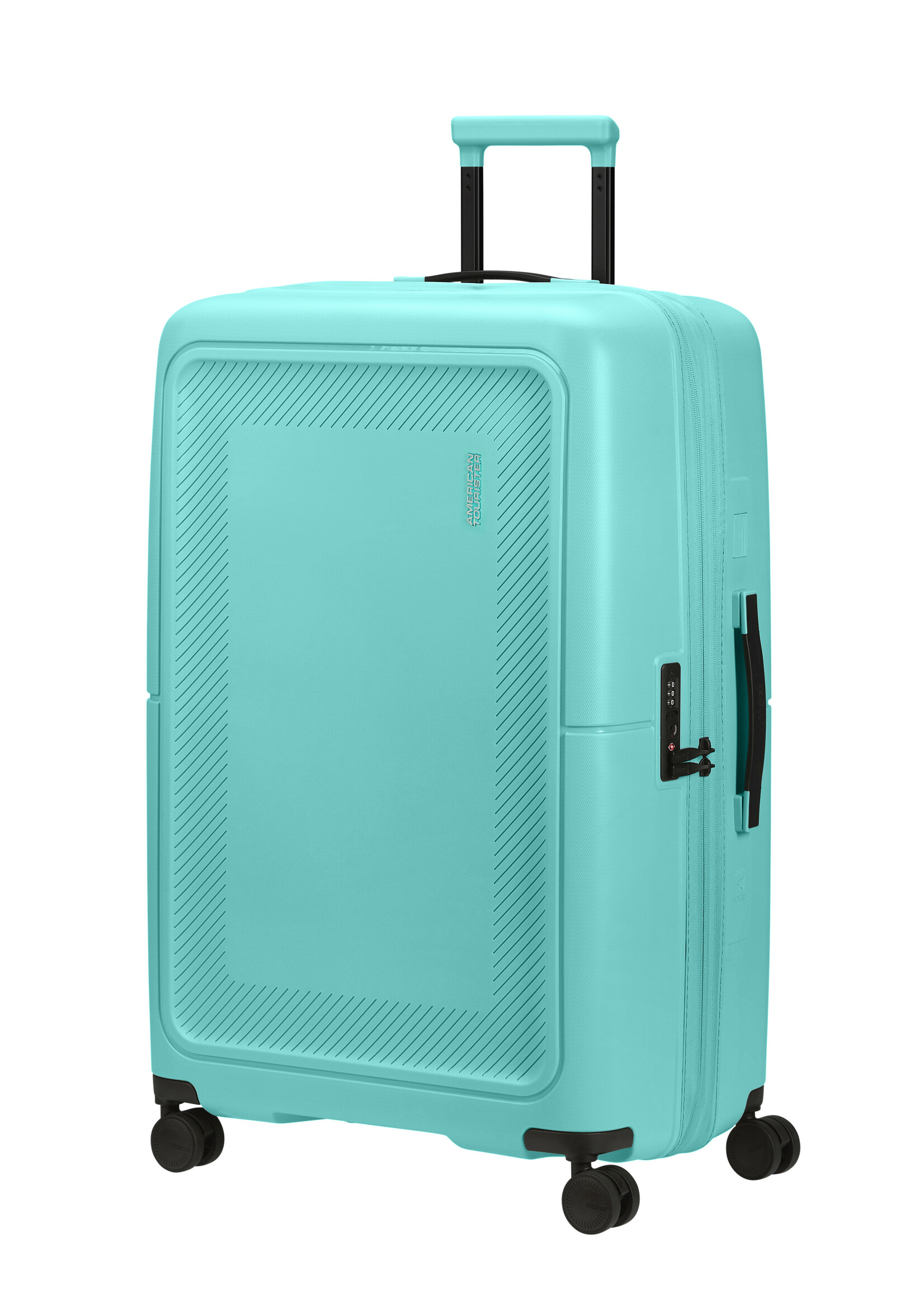 AMERICAN TOURISTER DASHPOP SPINNER 77 EXP AQUA SKY