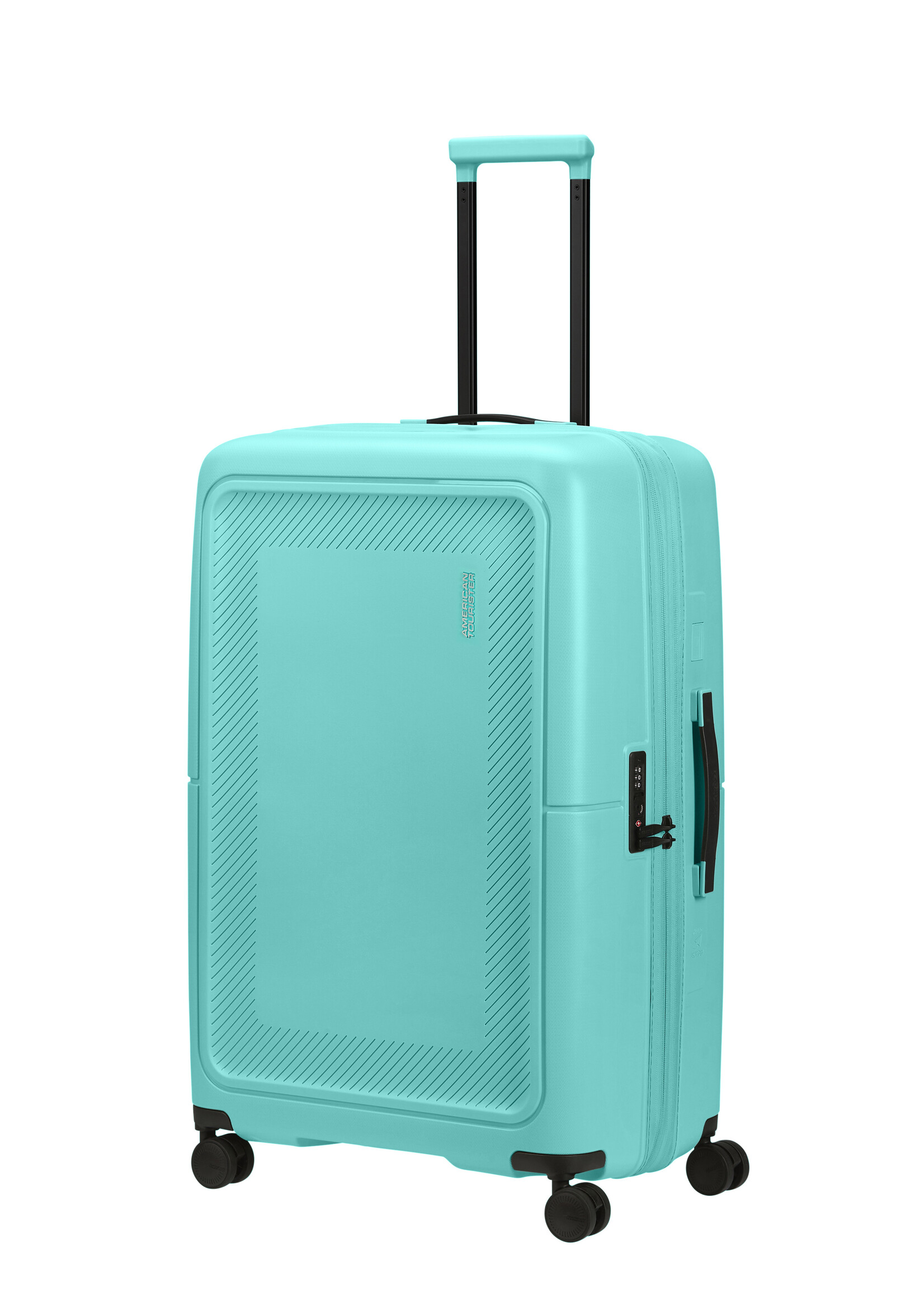 AMERICAN TOURISTER DASHPOP SPINNER 77 EXP AQUA SKY