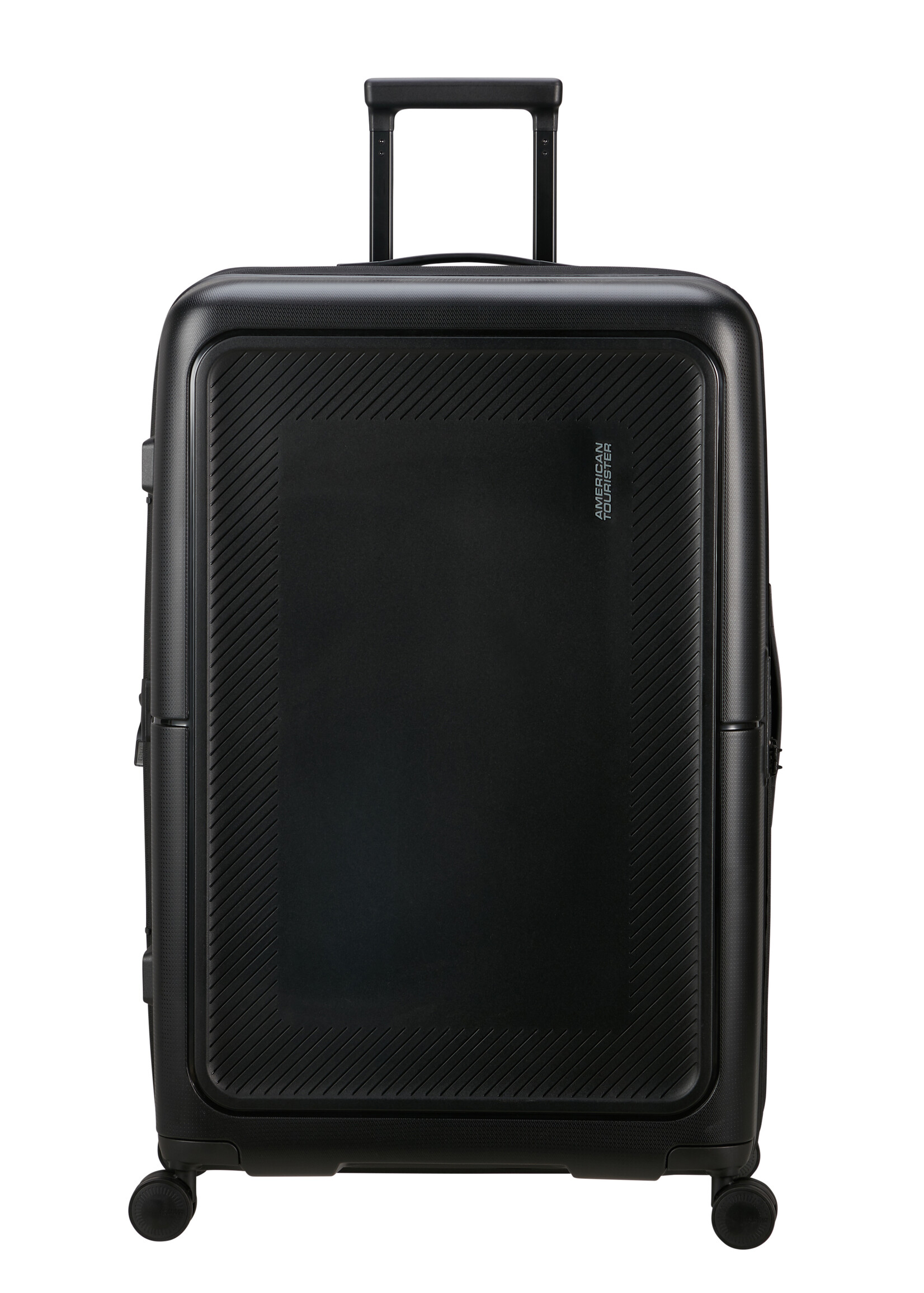 AMERICAN TOURISTER DASHPOP SPINNER 77 EXP TRUE BLACK