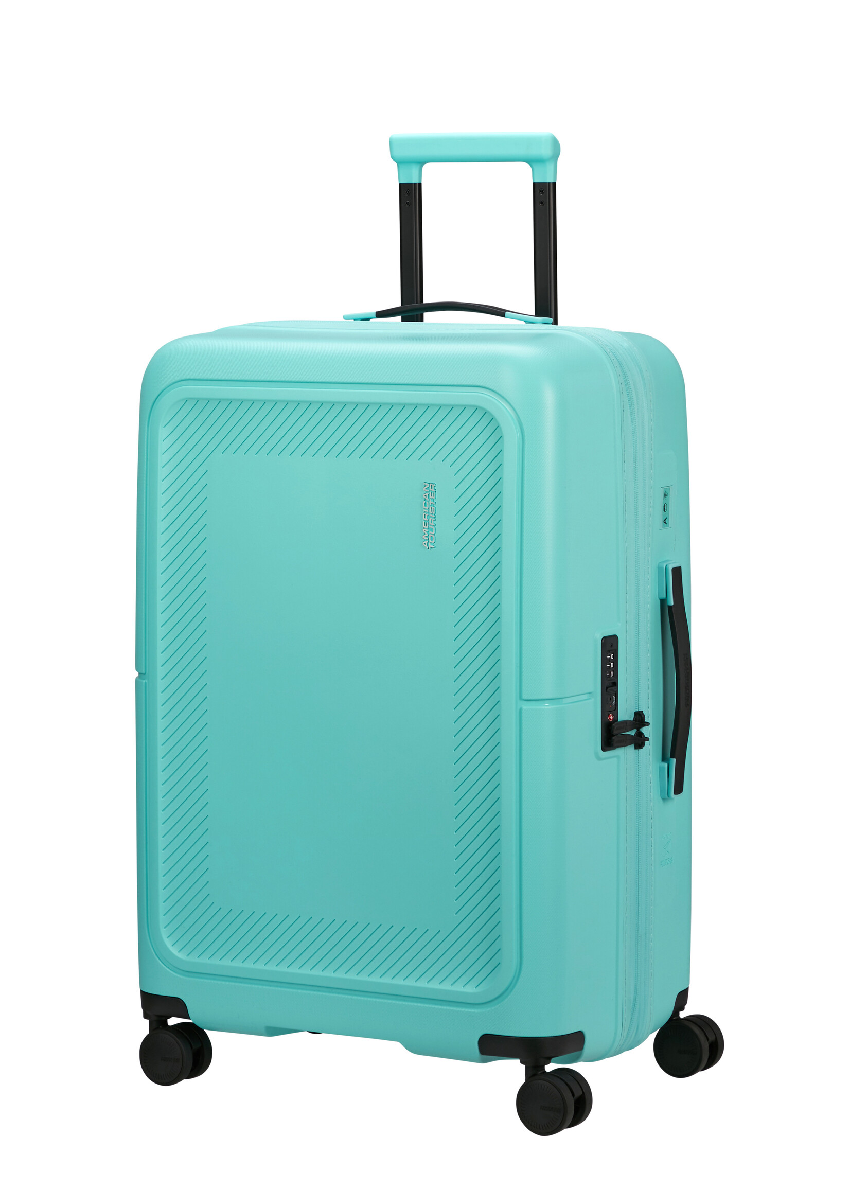 AMERICAN TOURISTER DASHPOP SPINNER 67 EXP AQUA SKY