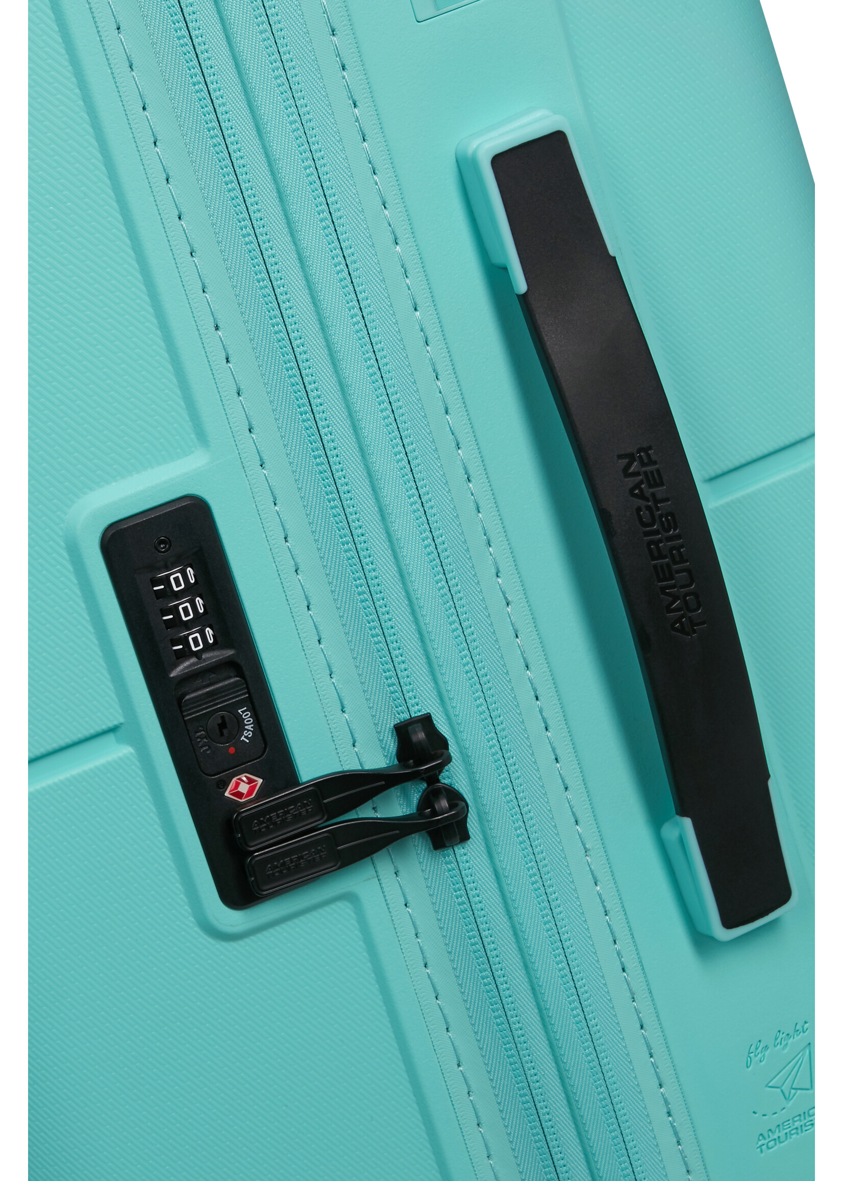 AMERICAN TOURISTER DASHPOP SPINNER 67 EXP AQUA SKY
