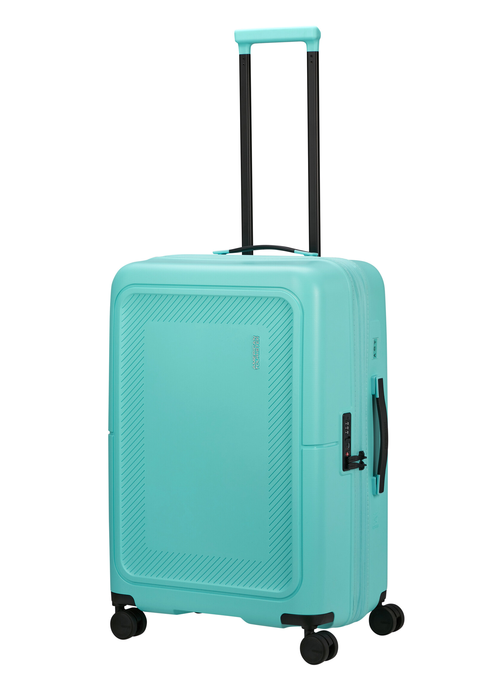 AMERICAN TOURISTER DASHPOP SPINNER 67 EXP AQUA SKY