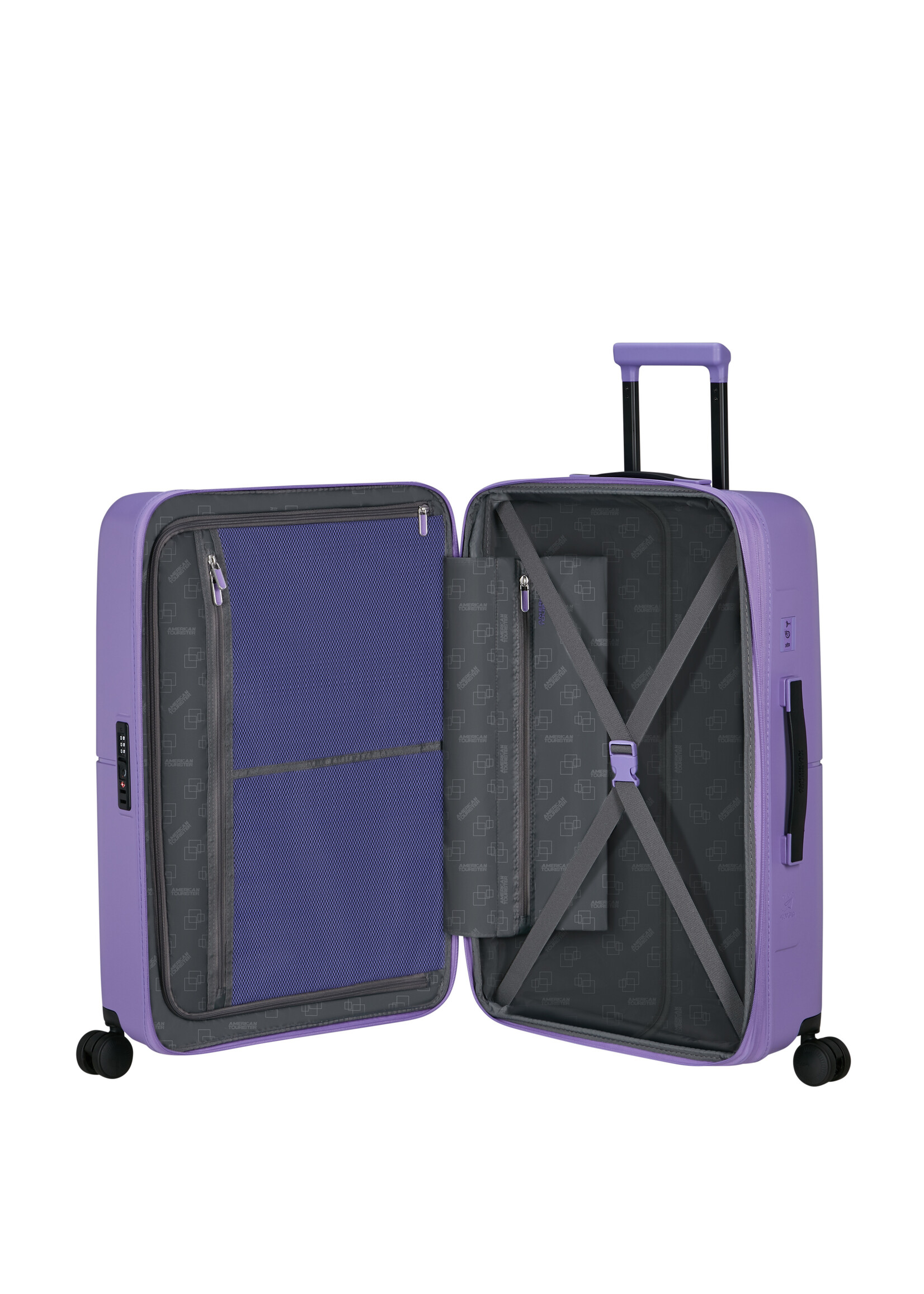 AMERICAN TOURISTER DASHPOP SPINNER 67 EXP VIOLET PURPLE