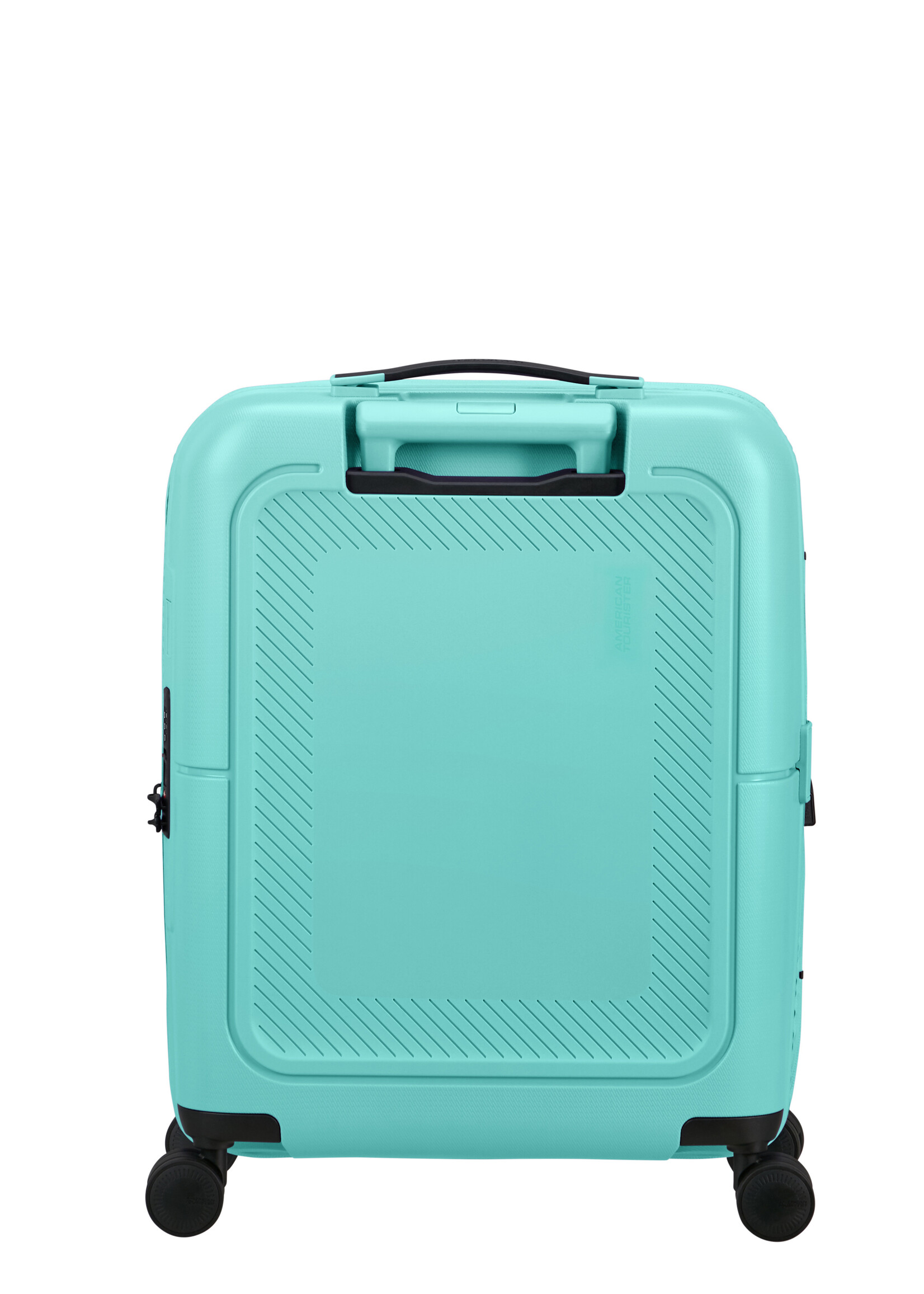 AMERICAN TOURISTER DASHPOP SPINNER 55 EXP AQUA SKY