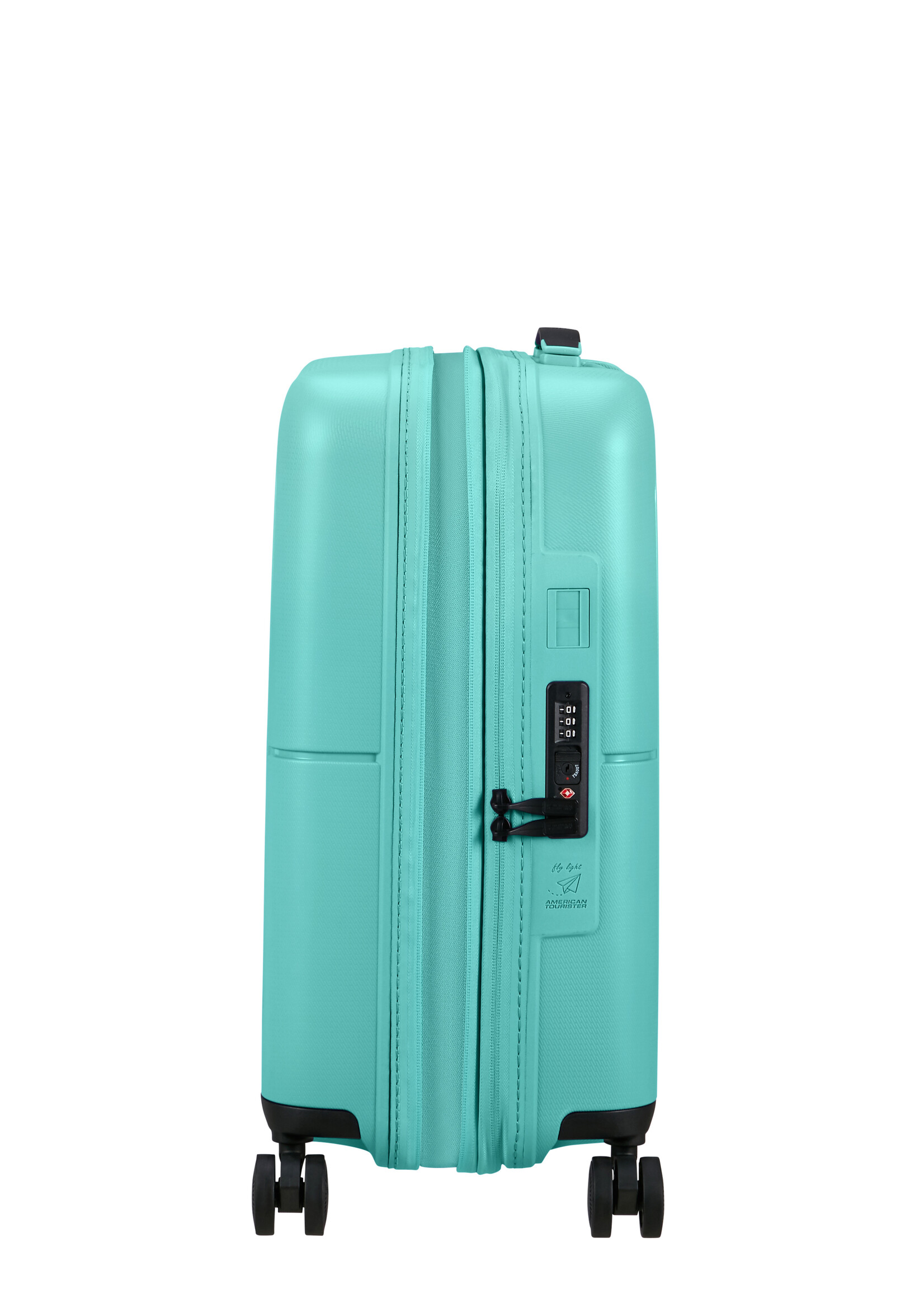 AMERICAN TOURISTER DASHPOP SPINNER 55 EXP AQUA SKY