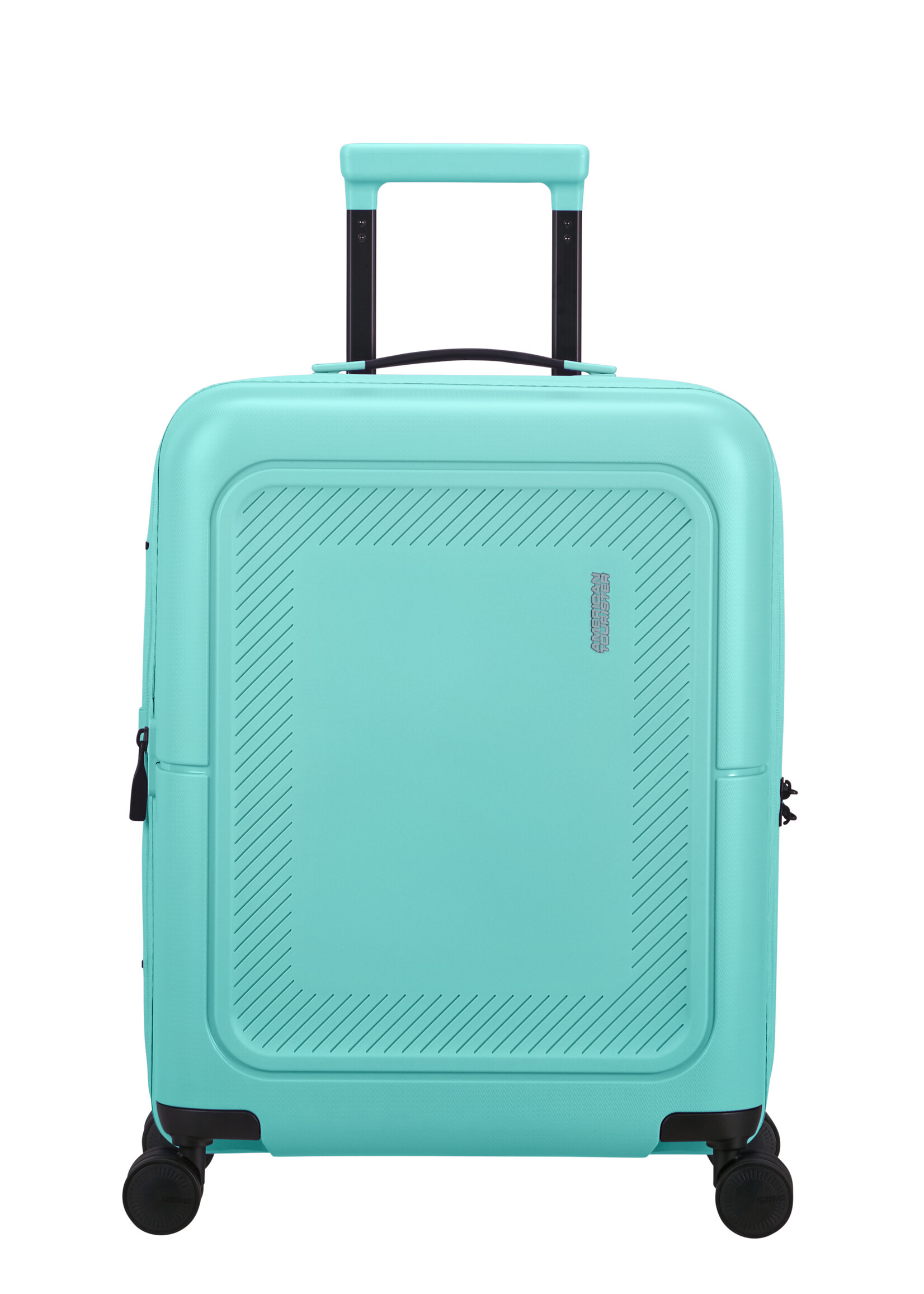 AMERICAN TOURISTER DASHPOP SPINNER 55 EXP AQUA SKY