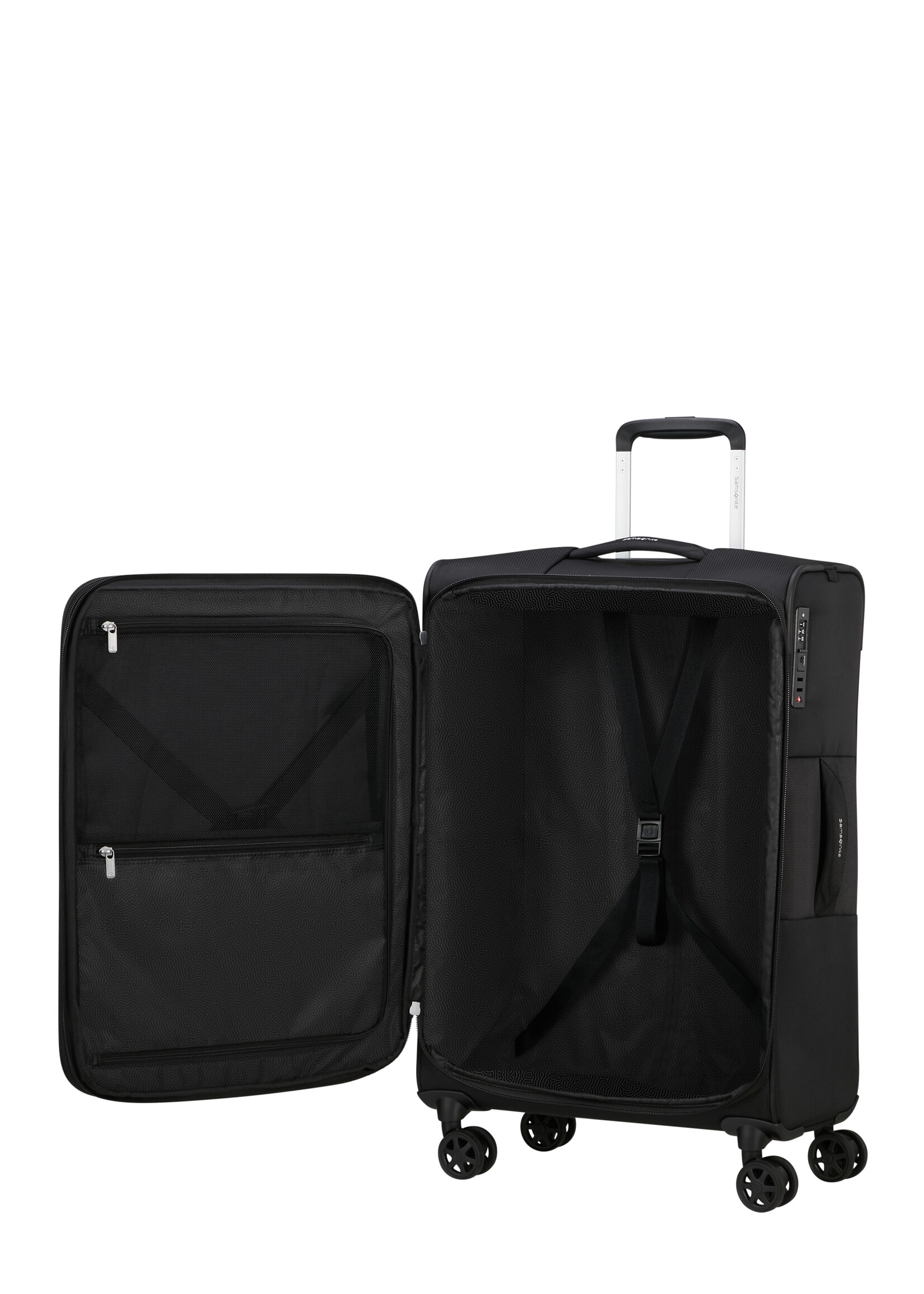 SAMSONITE URBIFY SPINNER 68 EXP BLACK