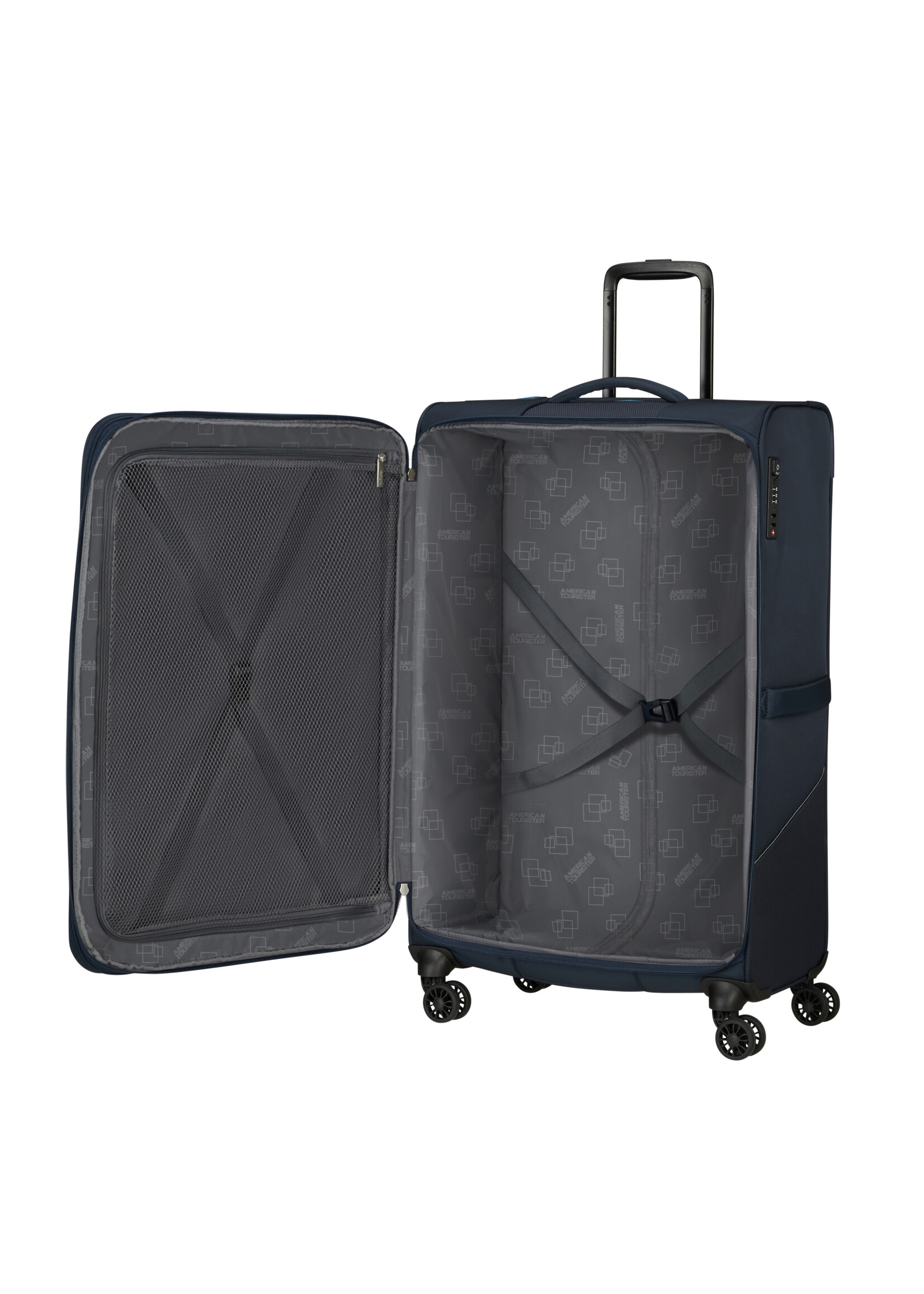 AMERICAN TOURISTER SUMMERRIDE SPINNER L EXP NAVY