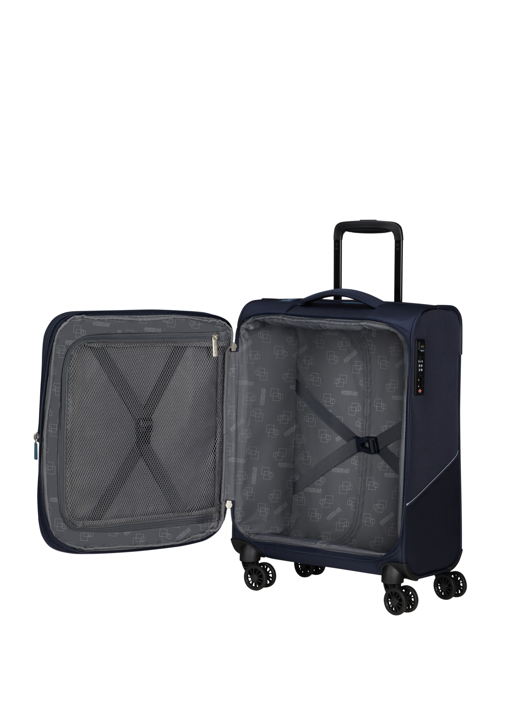 AMERICAN TOURISTER SUMMERRIDE SPINNER S EXP NAVY