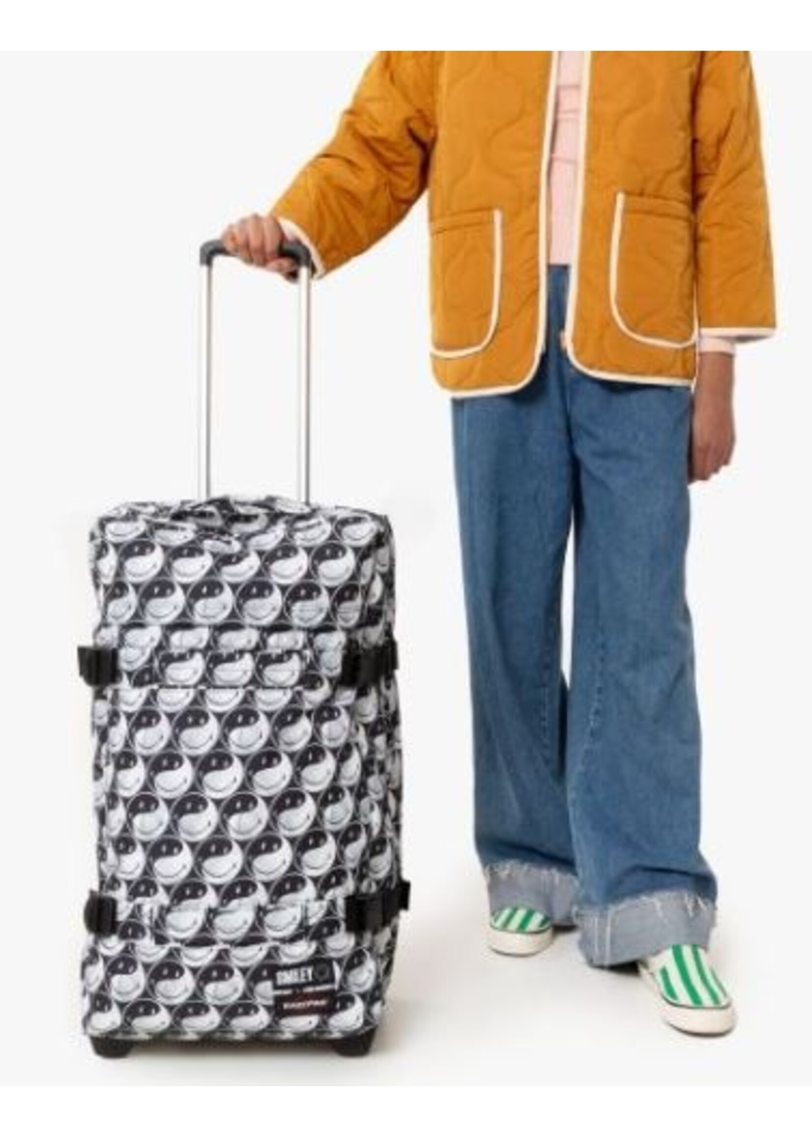 EASTPAK TRANSIT'R M Smiley YY Black