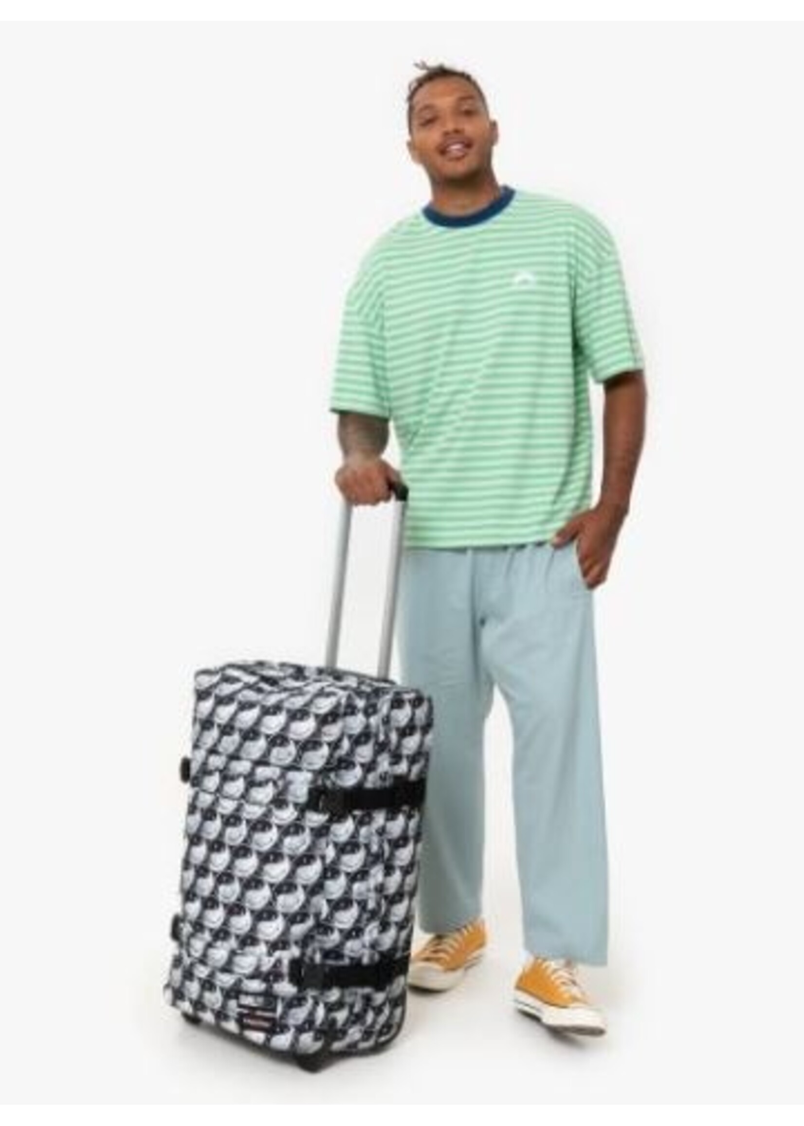 EASTPAK TRANSIT'R M Smiley YY Black