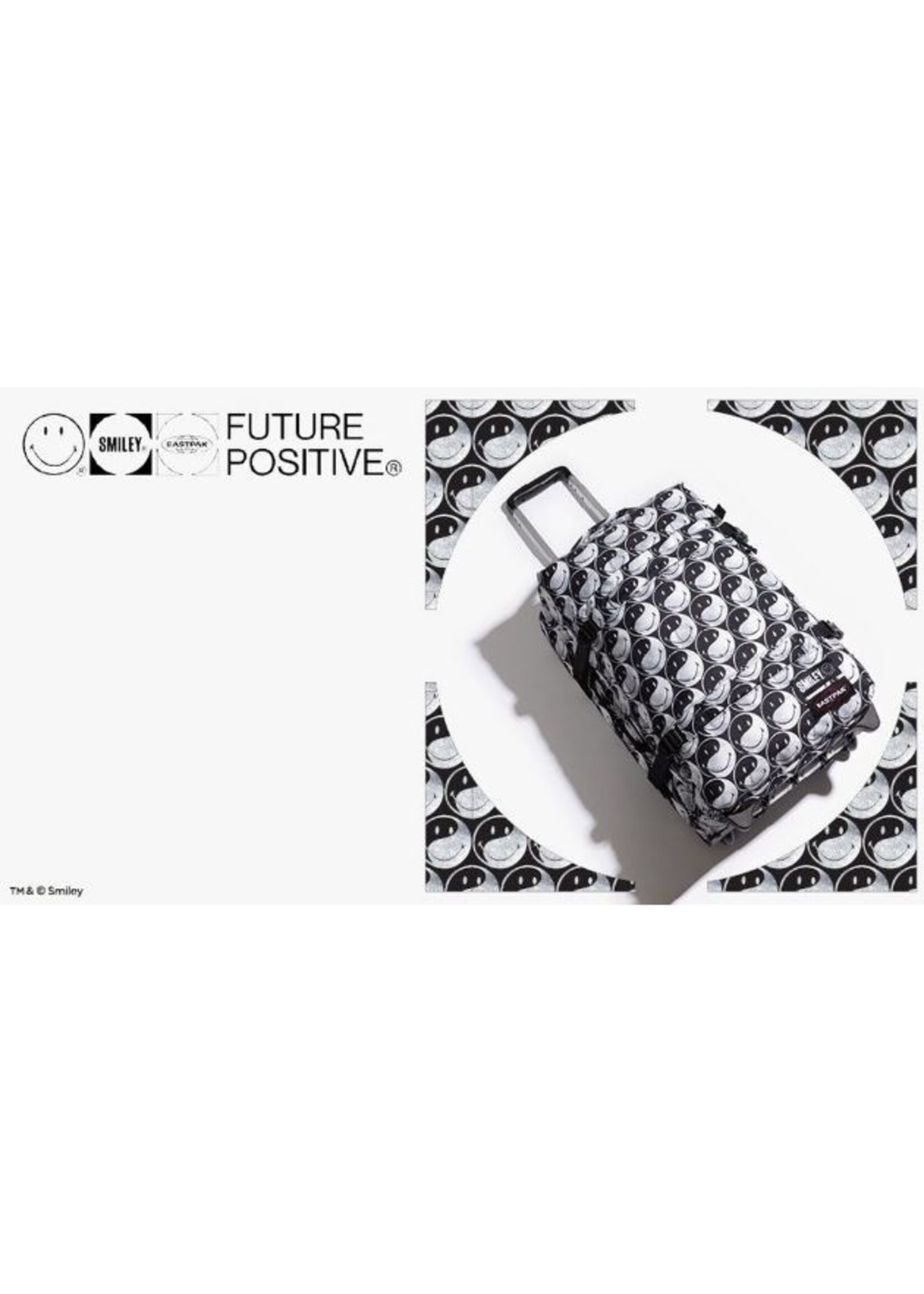 EASTPAK TRANSIT'R M Smiley YY Black