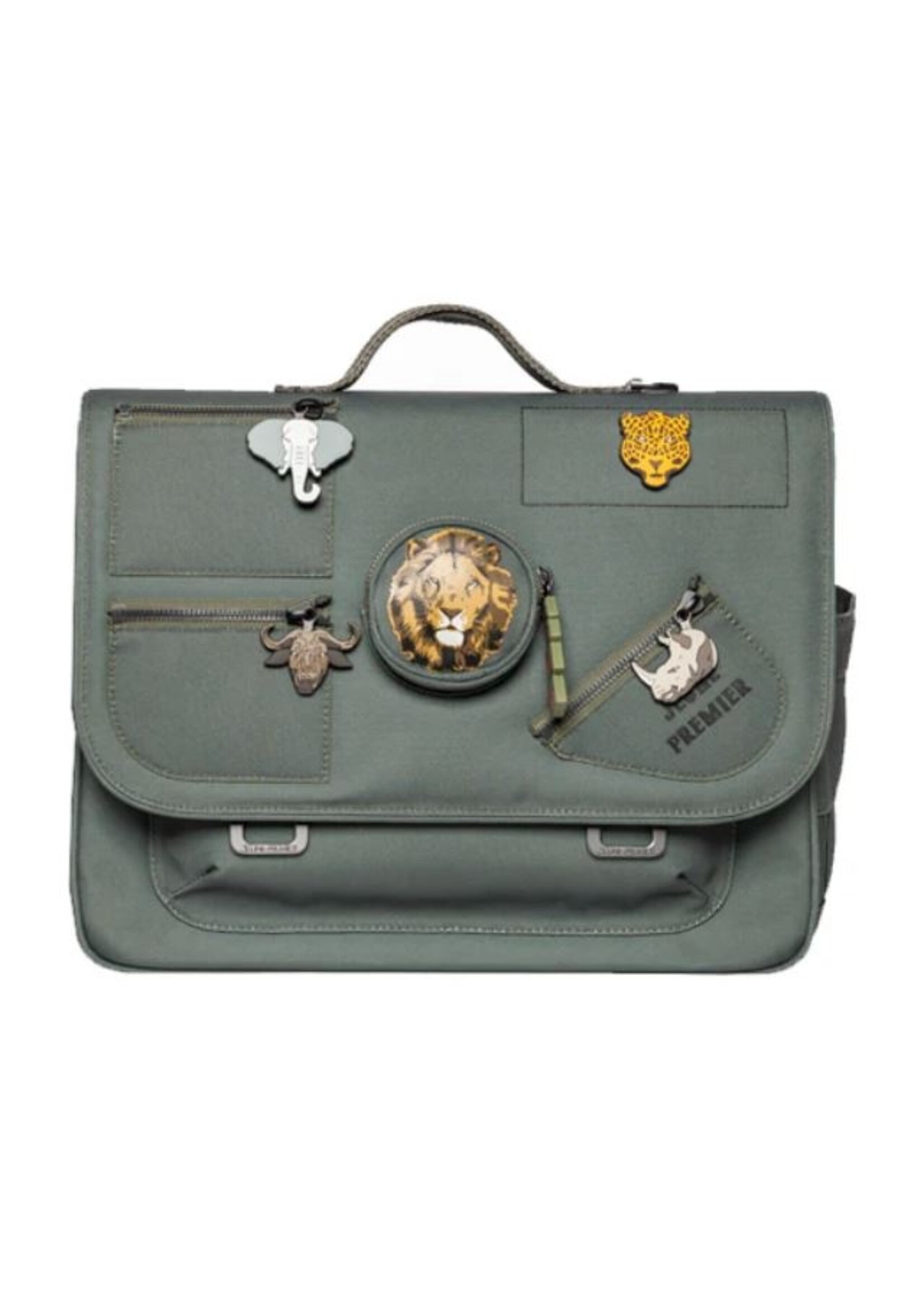 JEUNE PREMIER It Bag Midi Big Five Khaki