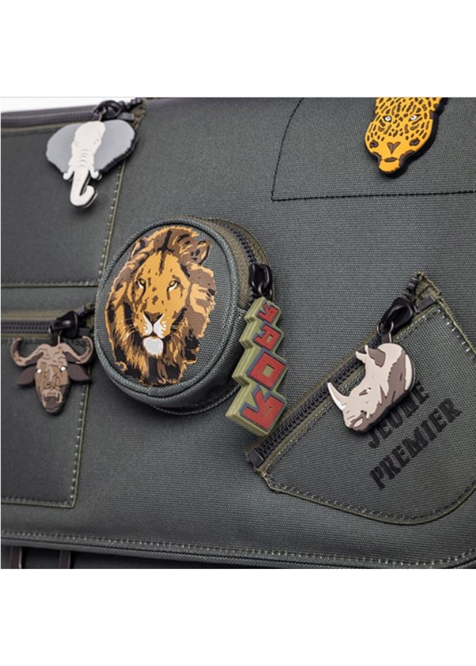 JEUNE PREMIER It Bag Midi Big Five Khaki