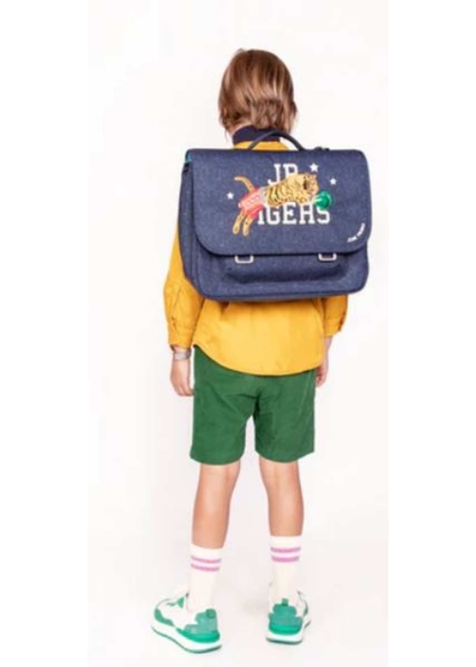 JEUNE PREMIER It Bag Midi Boxing Tiger Navy mélange