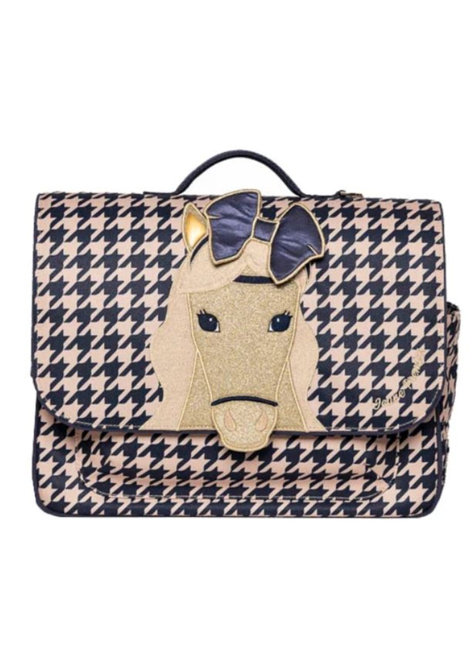 JEUNE PREMIER It Bag Midi Houndstooth Horse