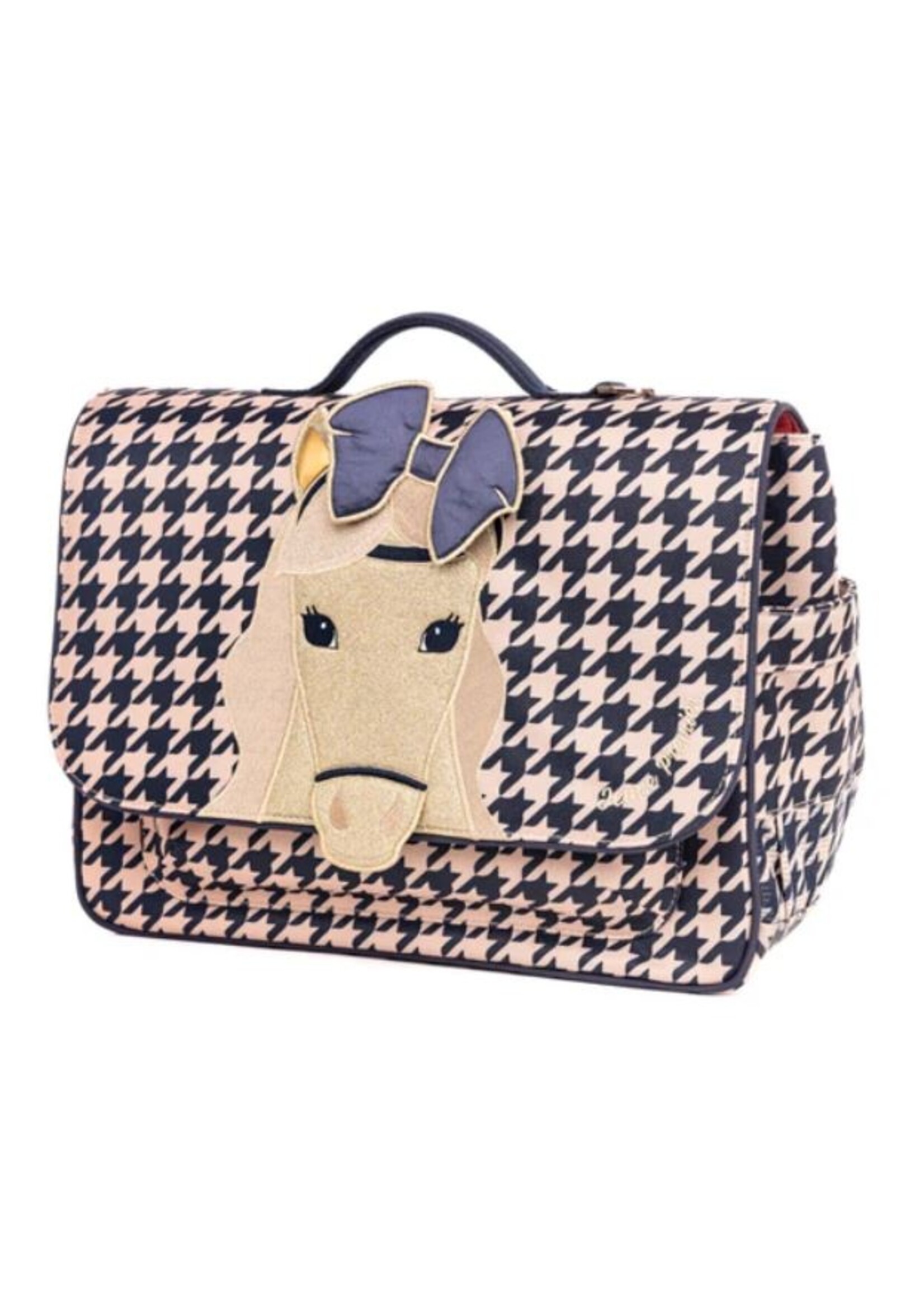JEUNE PREMIER It Bag Midi Houndstooth Horse