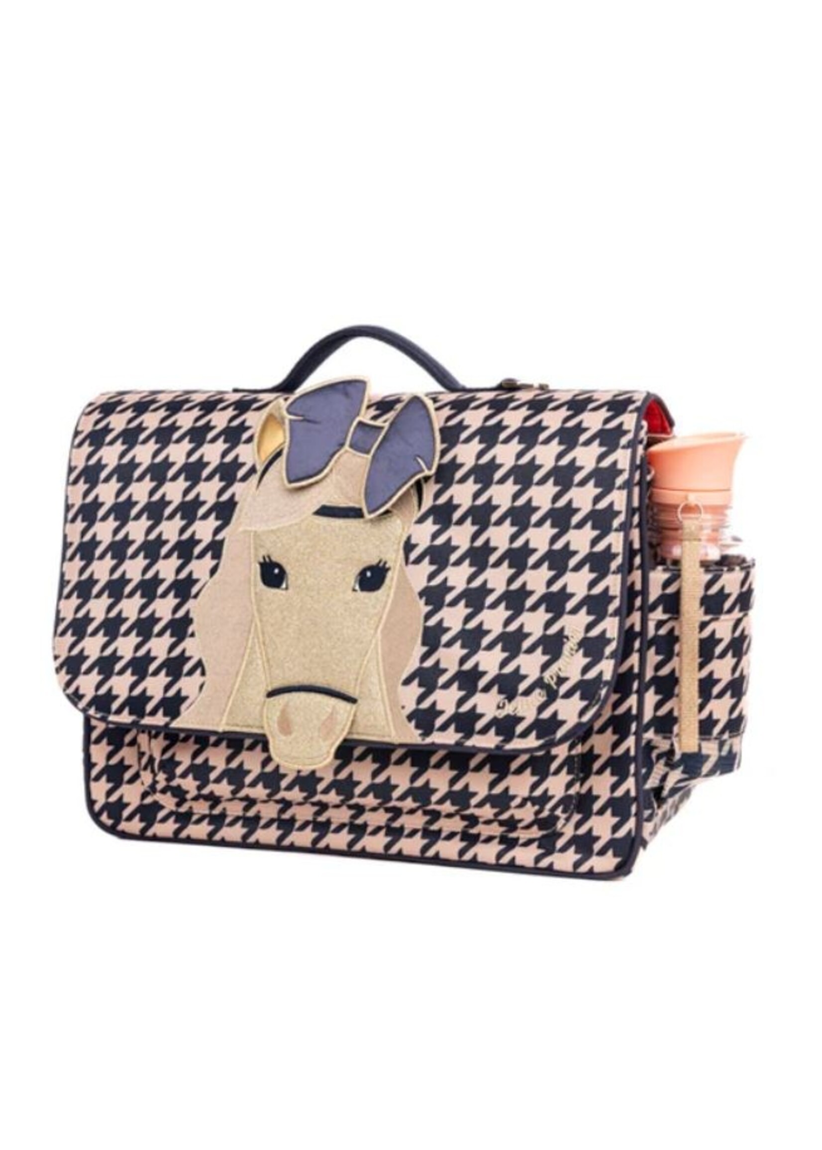 JEUNE PREMIER It Bag Midi Houndstooth Horse