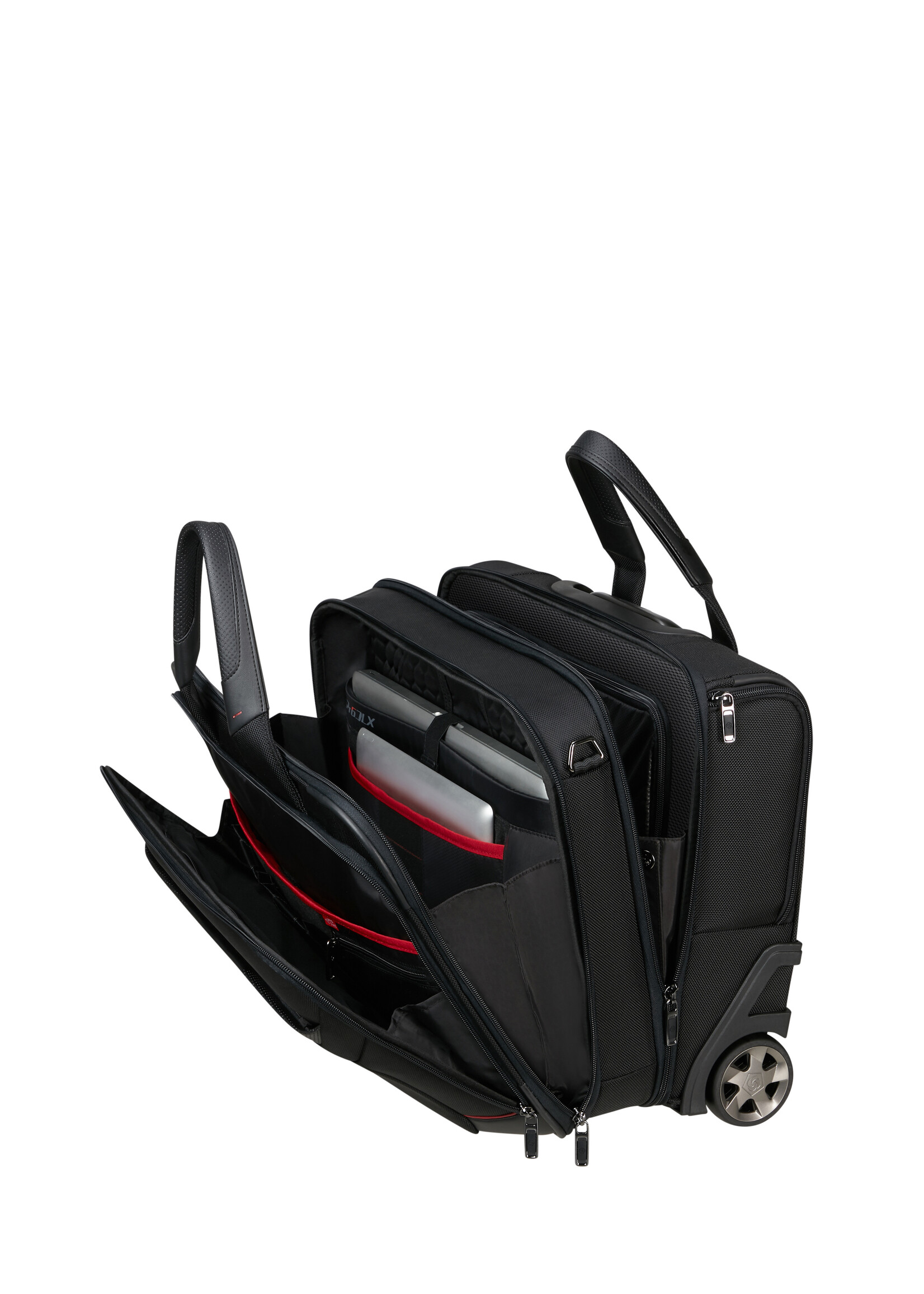 SAMSONITE PRO-DLX 6 ROLLING TOTE 15.6" BLACK