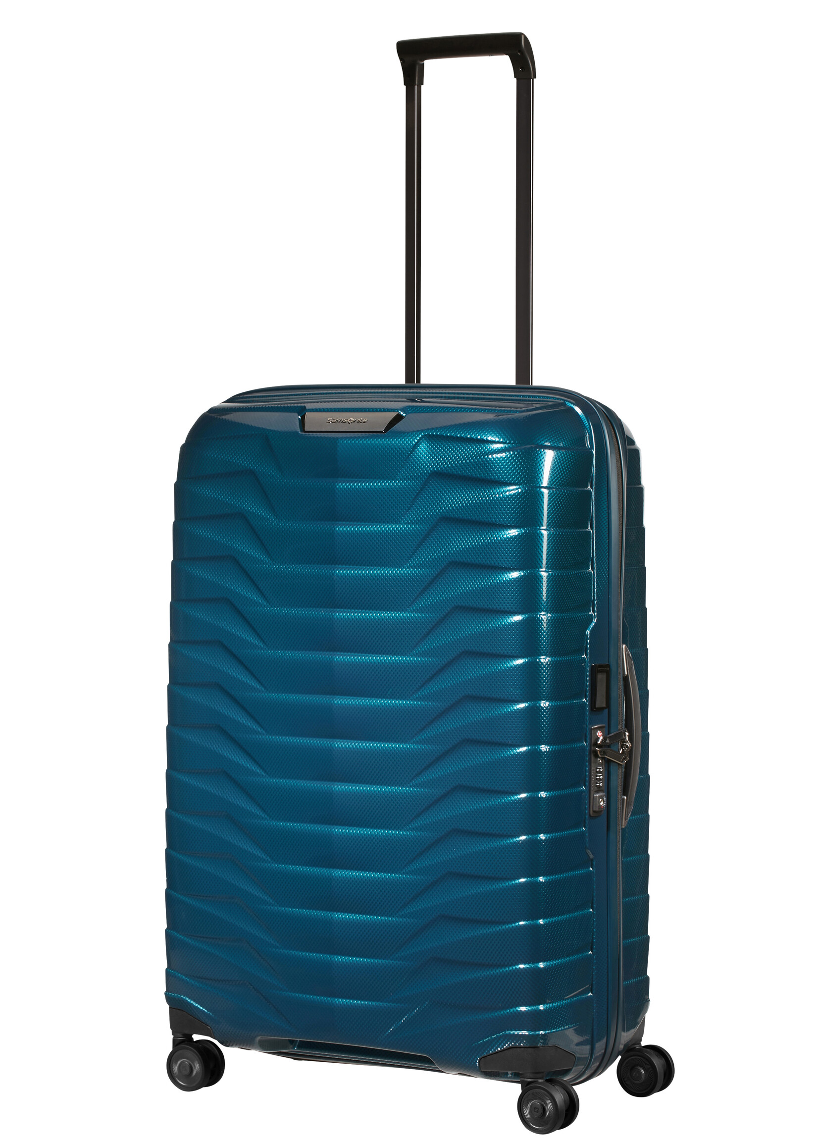 SAMSONITE PROXIS SPINNER 75 PETROL BLUE