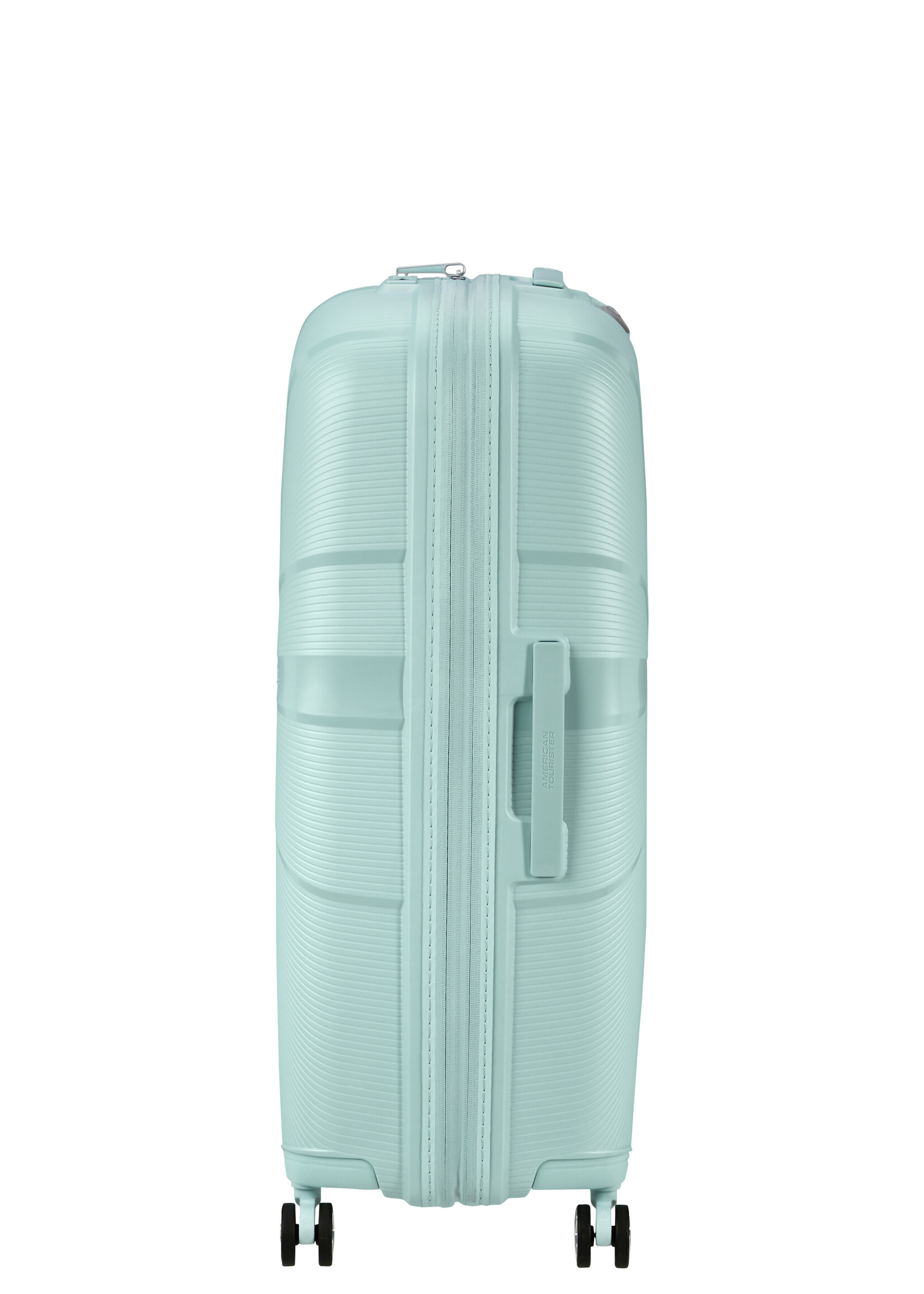 AMERICAN TOURISTER STARVIBE SPINNER 77 EXP METALLIC SURF BLUE
