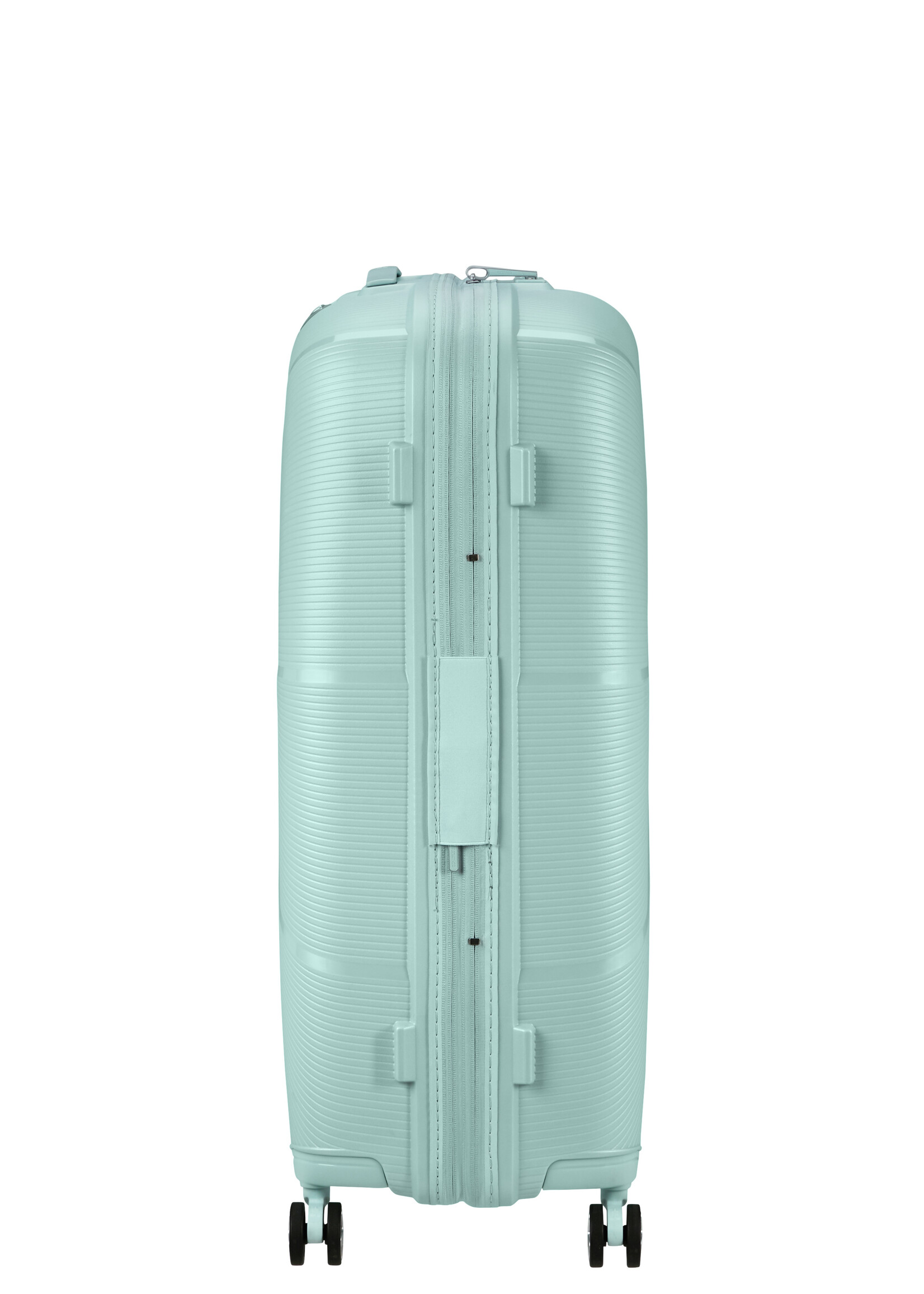 AMERICAN TOURISTER STARVIBE SPINNER 77 EXP METALLIC SURF BLUE