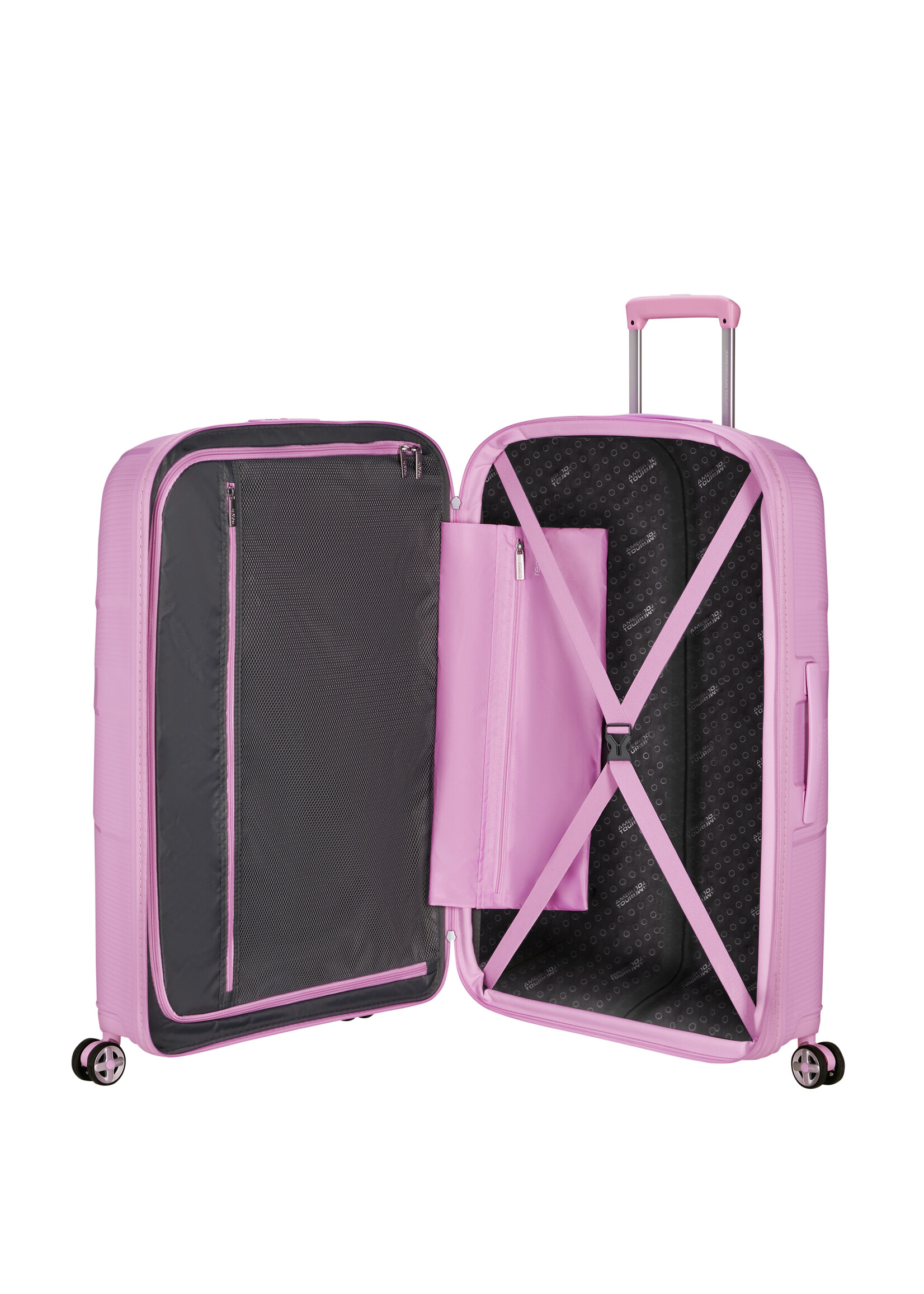 AMERICAN TOURISTER STARVIBE SPINNER 77 EXP METALLIC PASTEL LAVENDER