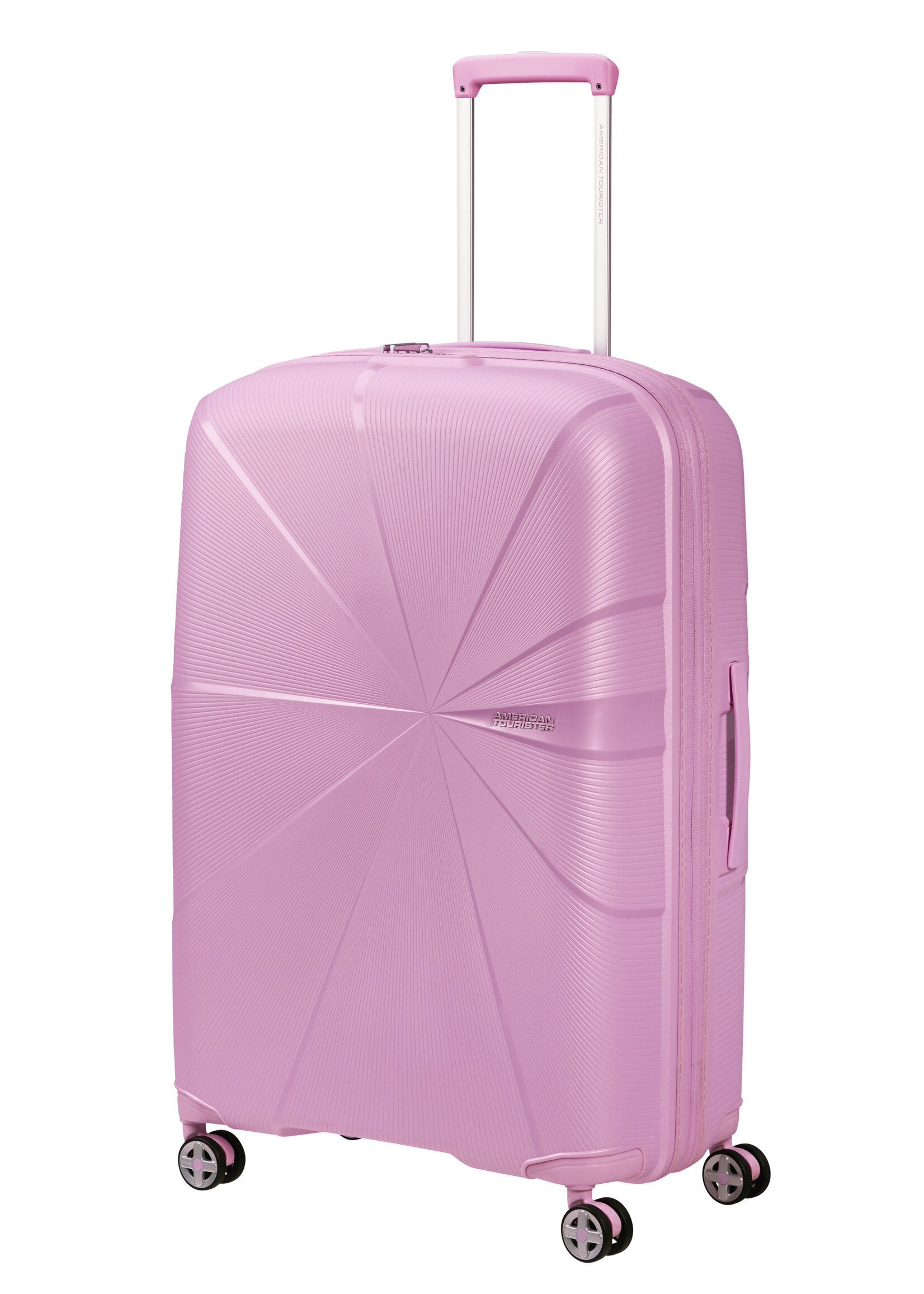 AMERICAN TOURISTER STARVIBE SPINNER 77 EXP METALLIC PASTEL LAVENDER