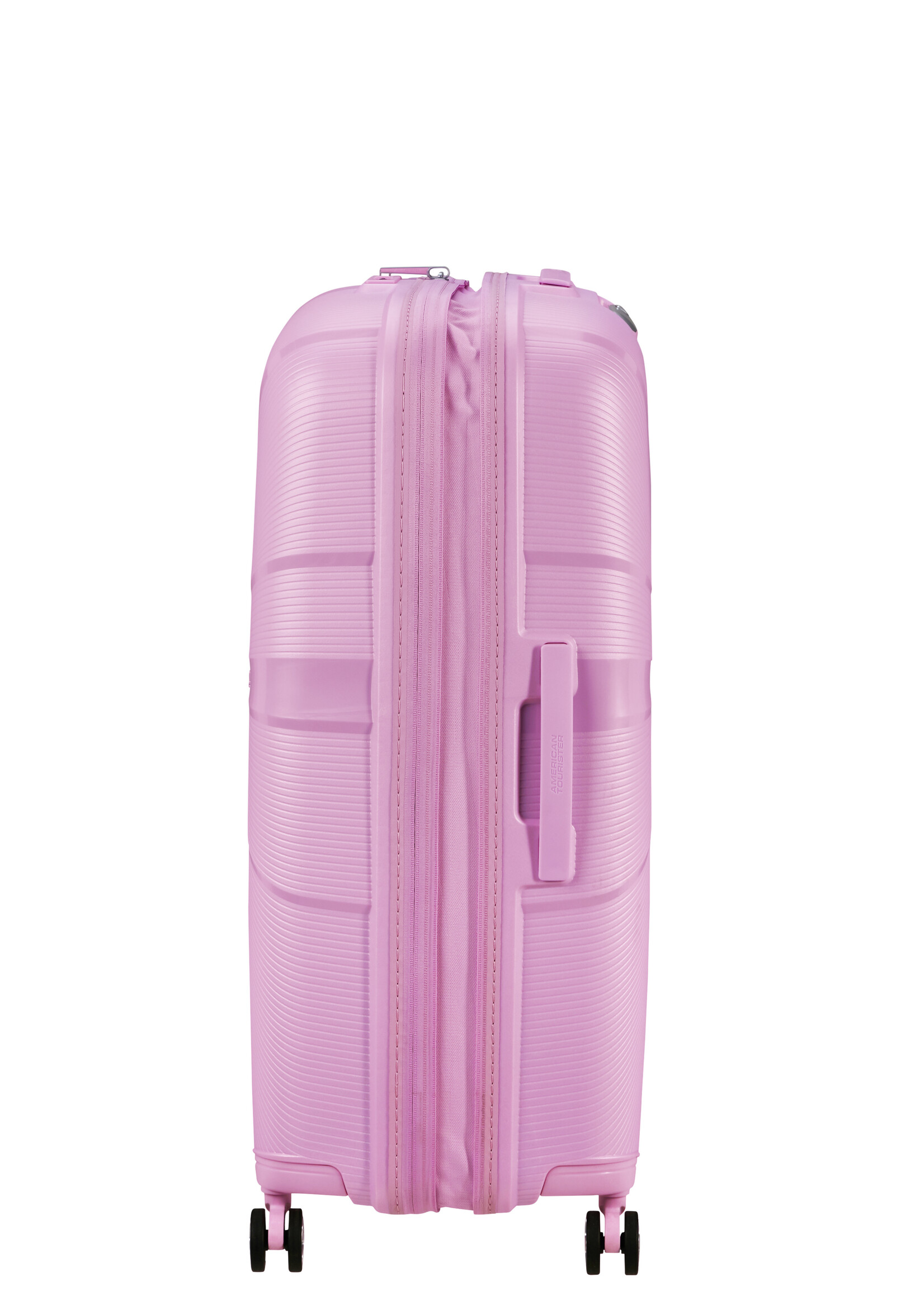 AMERICAN TOURISTER STARVIBE SPINNER 77 EXP METALLIC PASTEL LAVENDER