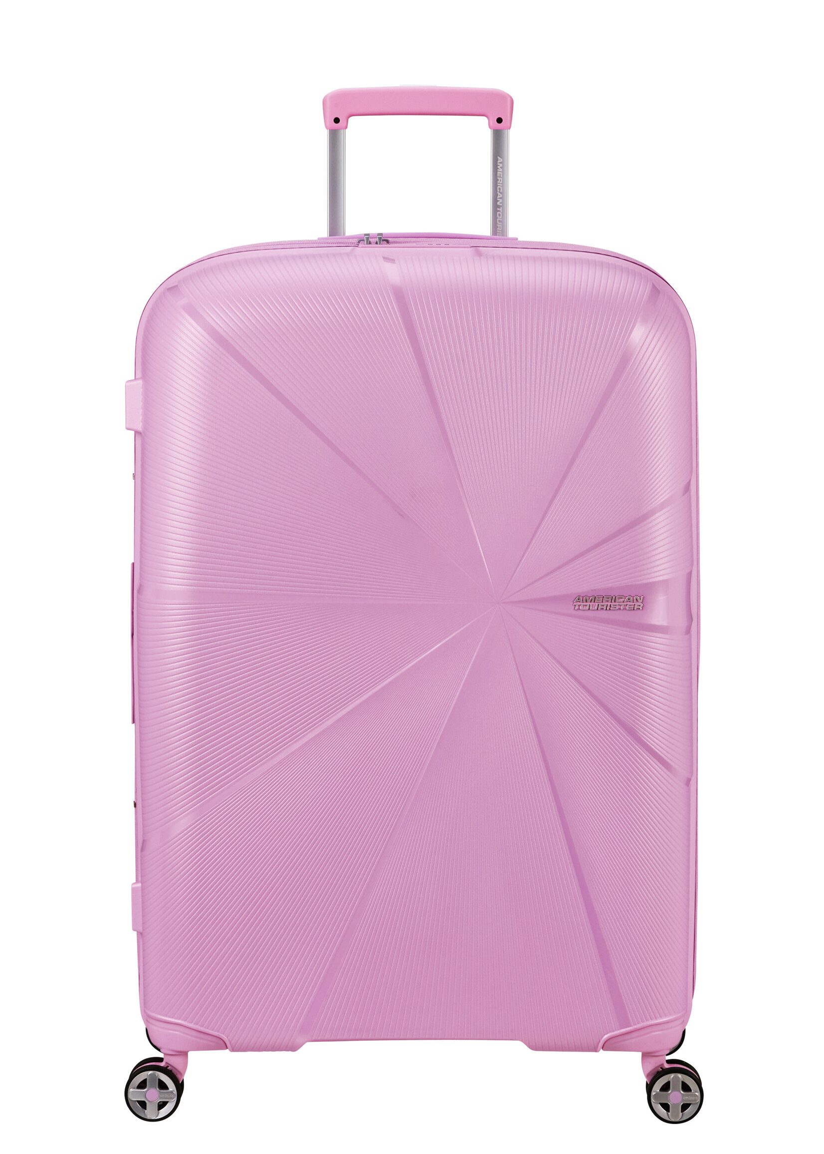 AMERICAN TOURISTER STARVIBE SPINNER 77 EXP METALLIC PASTEL LAVENDER