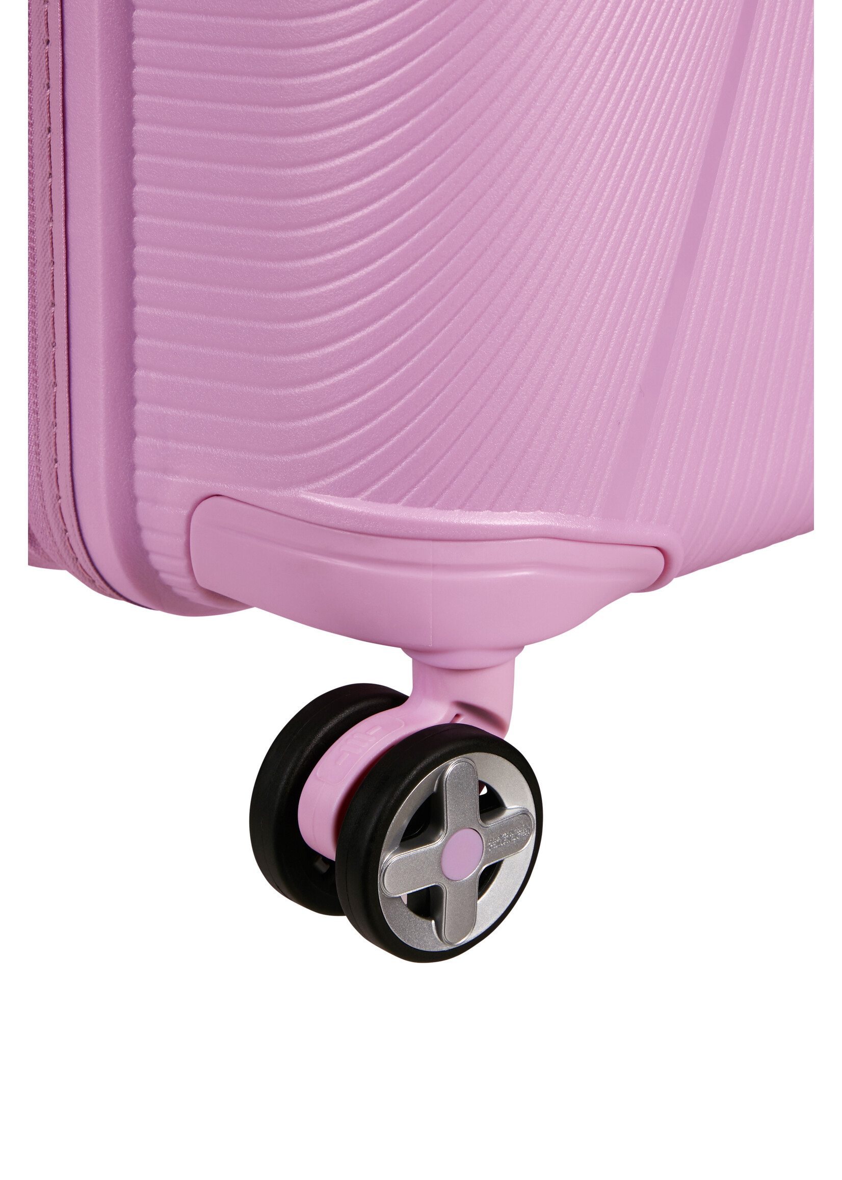 AMERICAN TOURISTER STARVIBE SPINNER 77 EXP METALLIC PASTEL LAVENDER